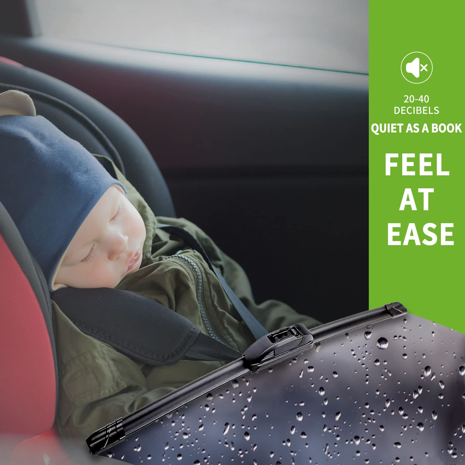 Oem Quality 24' +19' Parrati Premium All-Season Windshield Wiper Blades (Set Of 2)