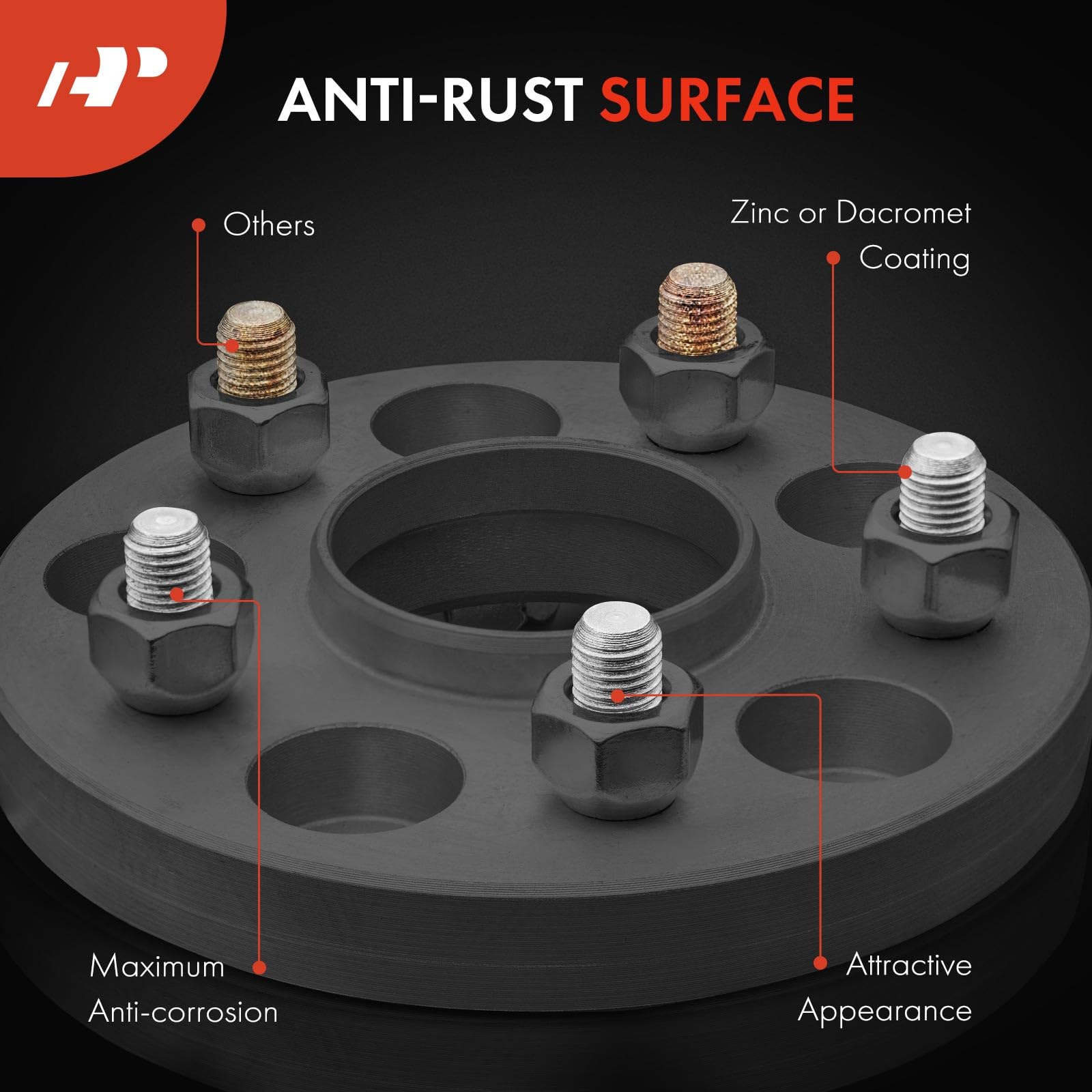 A-Premium M14-1.50 Wheel Studs Compatible With Mercedes-Benz C230 C250 C280 C300 C350 C350E C400 C63 Amg E200 E250 E300 Front An