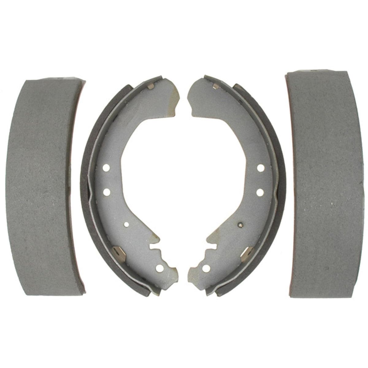 ACDelco Silver 14675B Bonded Rear Drum Brake Shoe Set