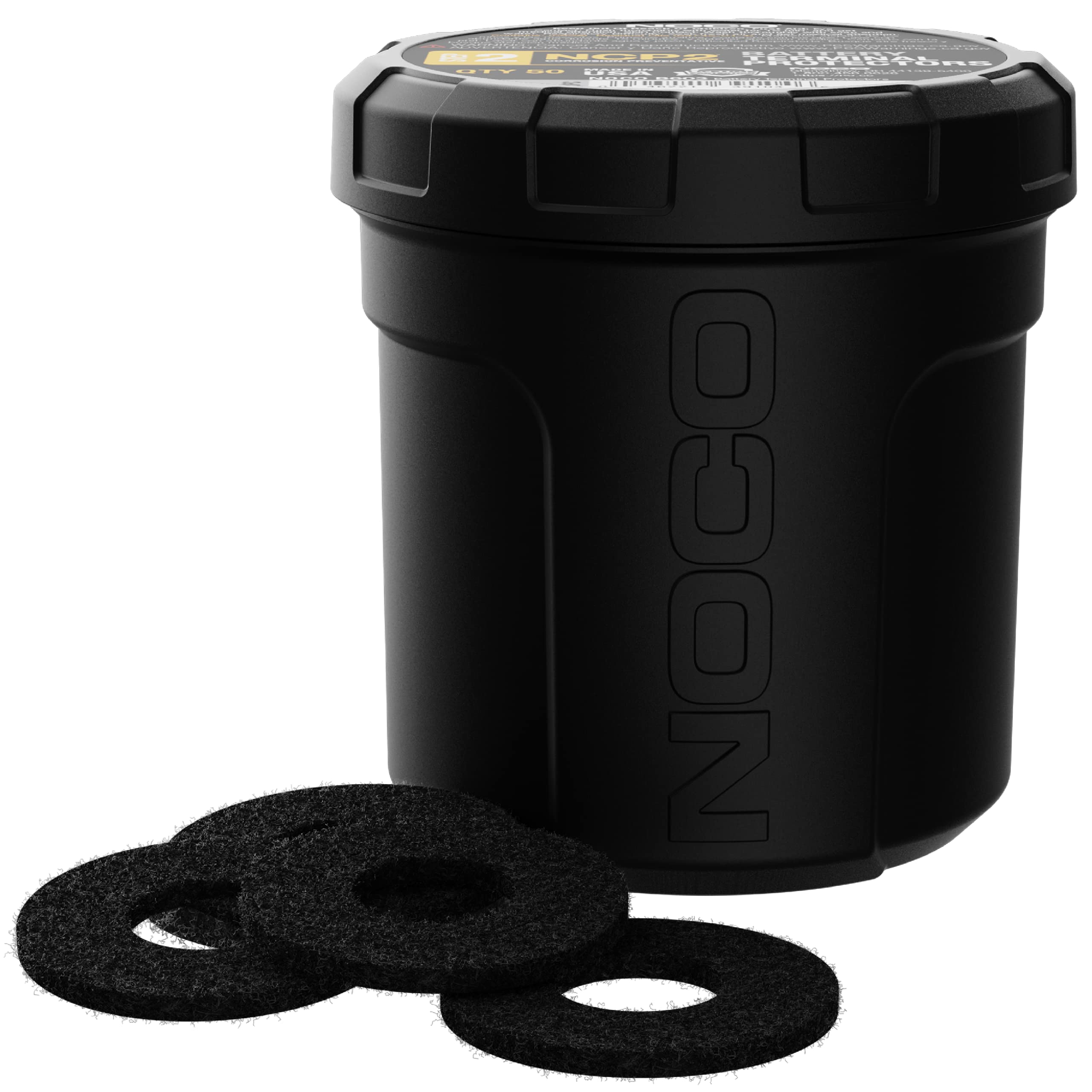 NOCO NCP2 B603 Oil-Based Battery Terminal Protectors, Anti-Corrosion Washers, and Battery Corrosion Pads (Pack of 50)