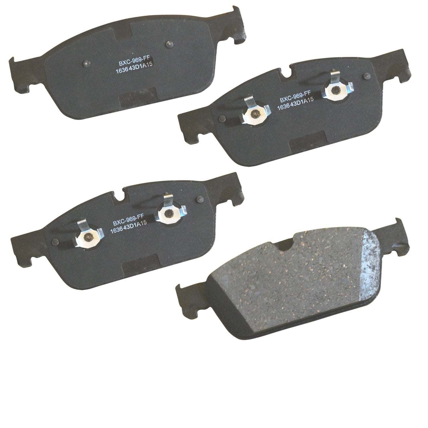 Bendix Premium Sbc1636 Ceramic Front Brake Pads For Select Models Mercedes-Benz Gl500, Gl550, Gle43 Amg, Gle350, Gle450 Gle550, 