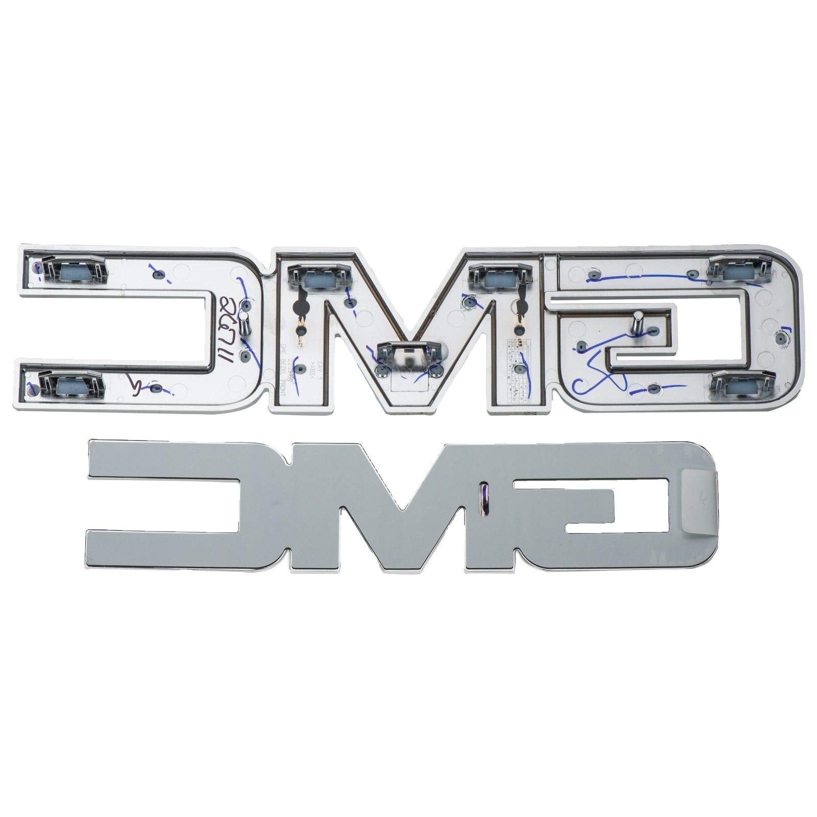 Gm 84395038 Front And Rear Black Emblem Package Gmc Sierra
