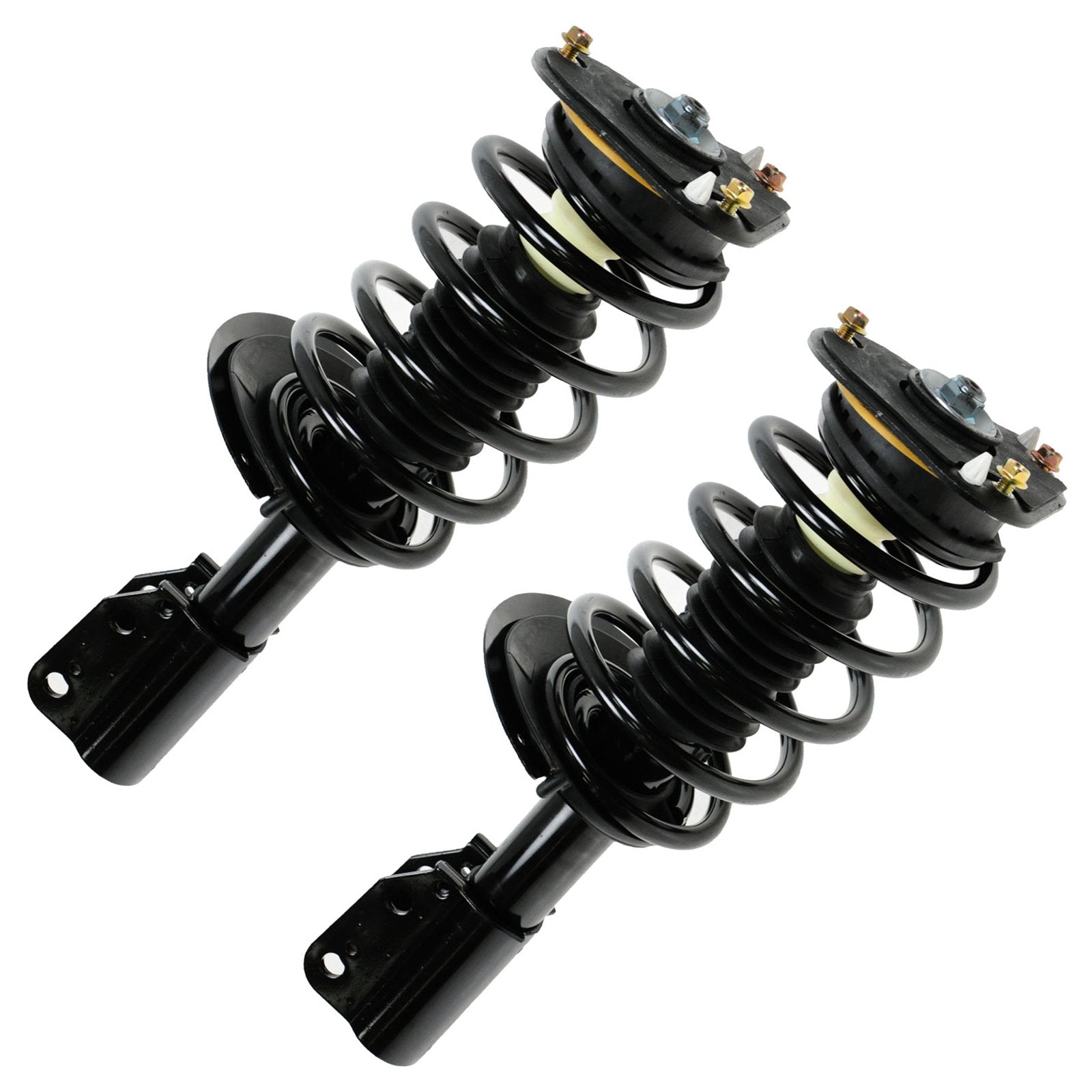 Trq Front Strut & Coil Spring Assembly Set Driver & Passenger Sides Compatible With 98-05 Buick Park Avenue 98-99 Riviera