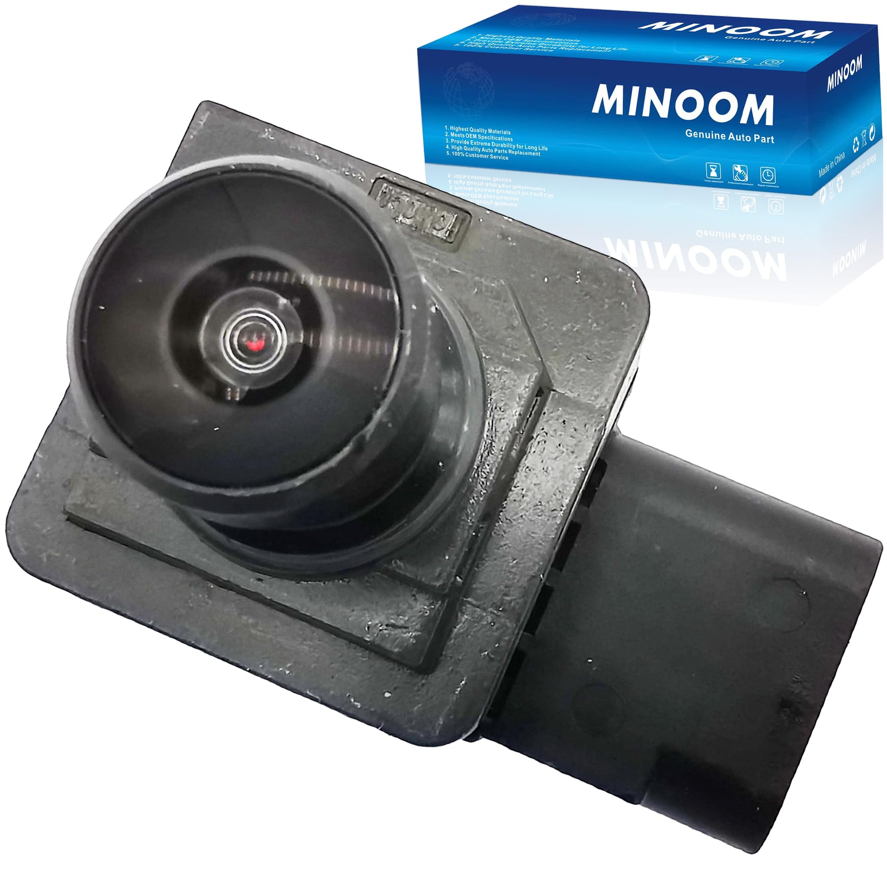 Minoom Ml3T-19G490-Ab Front View Facing Parking Camera Replacement For Ford F-150 2021-2022 2.7L 3.3L 3.5L 5.0L Part No.#Ml3T19G