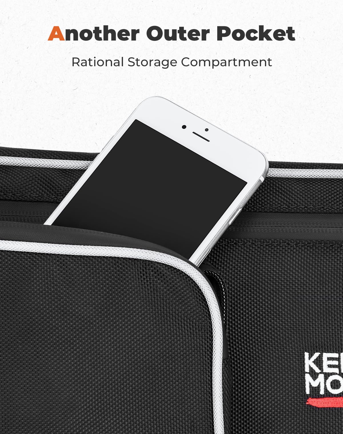 KEMIMOTO X3 MAX Rear Door Bags, Door Bag Storage Tool Bag (1 Pair), Compatible with 2017-2025 Can-Am Maverick X3 MAX X RS DS MR