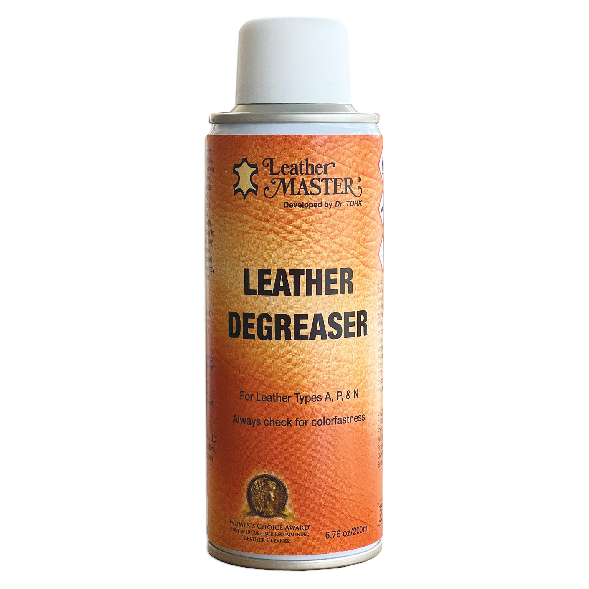 Leather Master Leather Care Degreaser (6.76 Oz.)-The Ultimate Leather Cleaner Degreaser Spray For Any Leather Cleaning & Detaili