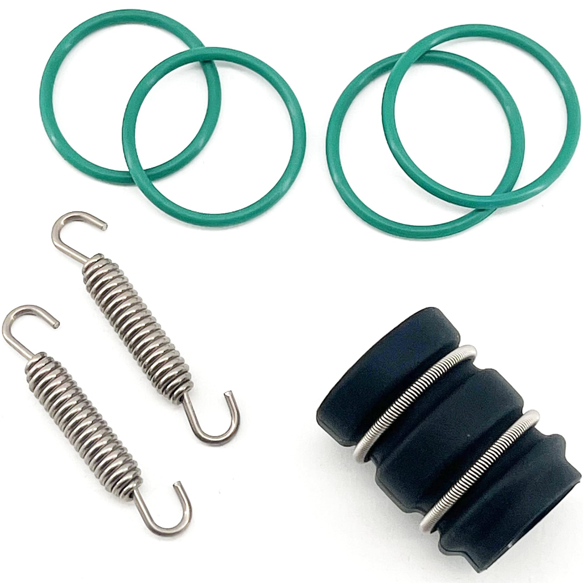 21/23mm Expansion Chamber to Silencer Coupler Seal and Spring Kit Euro 2-Stroke KTM SX, Husqvarna TC, & GasGas MC 65 85 105 cc M