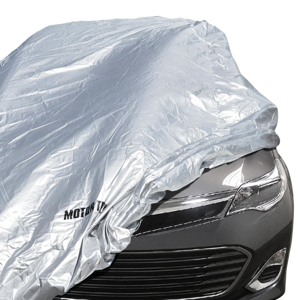 Motor Trend All Season Weatherwear 1-Poly Layer Snow Proof, Water Resistant Car Cover Size Xl1 - Fits Up To 210'' - Cc-544+Lock