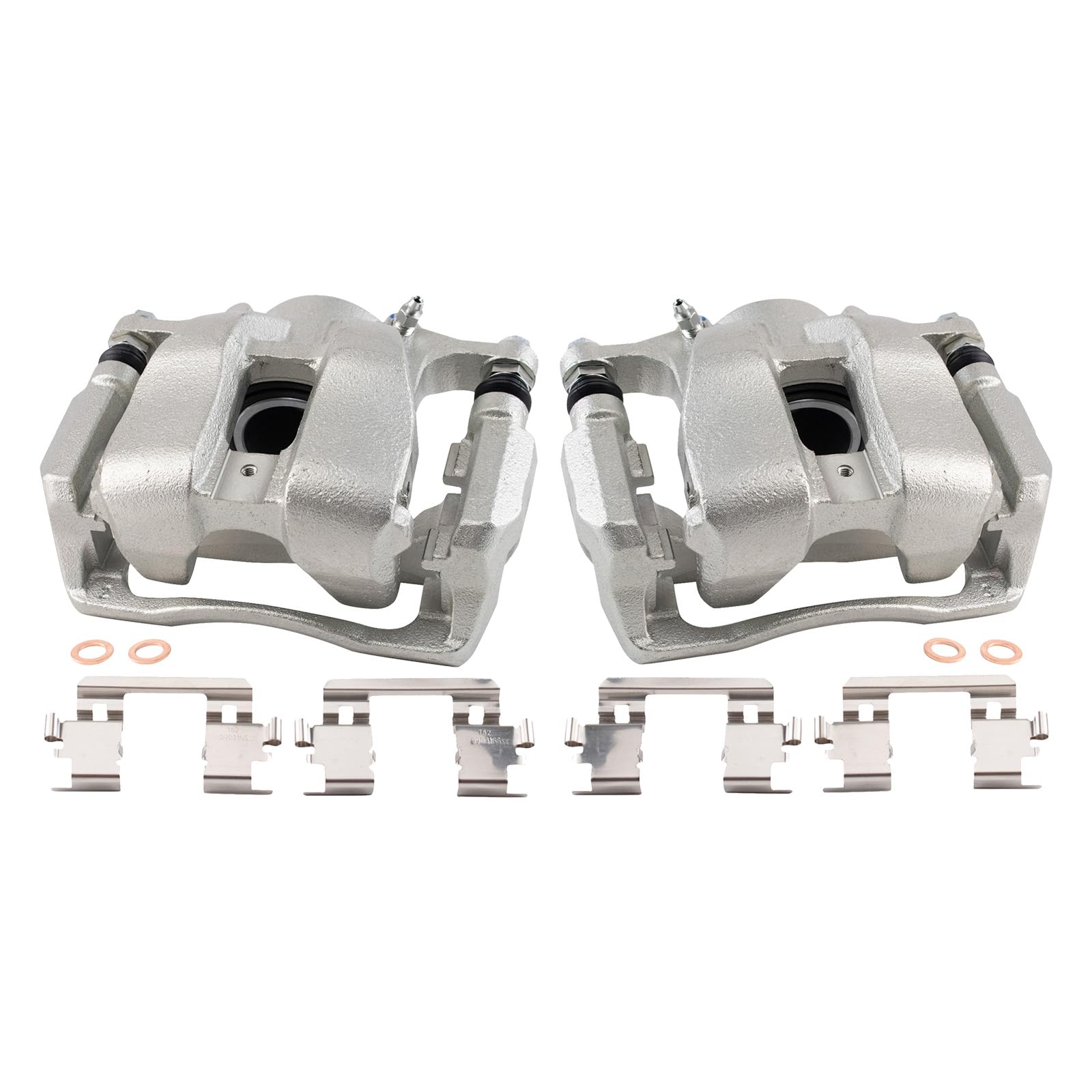 Trq Front Brake Caliper Set Compatible With 2013-2018 Acura Rdx 2014-2019 Rlx
