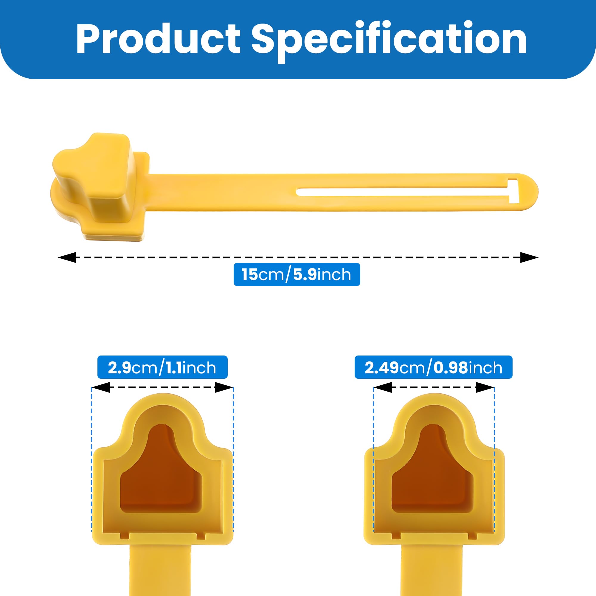 Feekoon 2 Pack 3 Prong Plug Protector for Engine Block Heater Cords, Weatherproof Extension Cord Plug Cover for Outside, Extensi