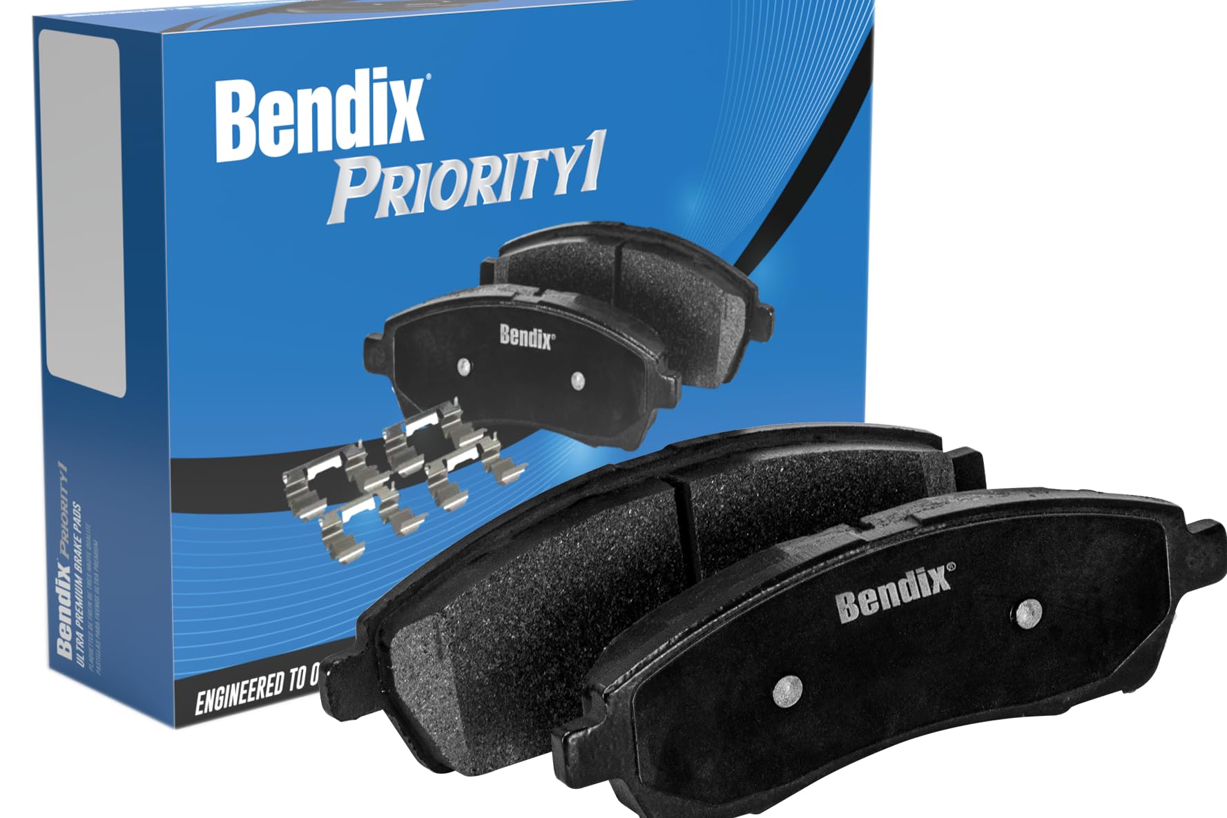 Bendix Priority1 Cfc1211 Ceramic Front Brake Pads For Pontiac Vibe 2010-2009, Scion Im 2016, Tc 2016-2011, Toyota Corolla Im 201