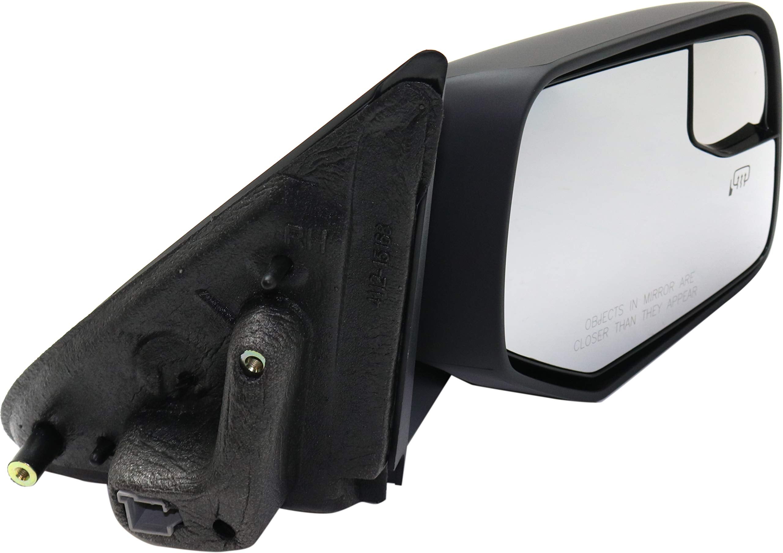 Kool Vue Passenger Side Mirror Compatible With 2008-2012 Ford Escape, Fits 2008-2011 Mercury Mariner Manual Folding, Heated, Paintable, With Blind Spot Glass, Power Glass - Fo1321352, Fo1321294
