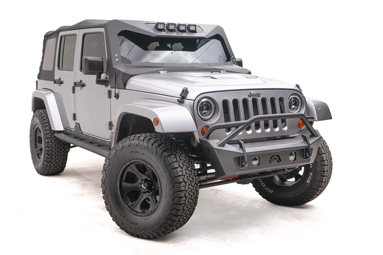 Fab Fours Inc. Jl18-B4751-1 Front Replacement Bumper Fits Jeep Wrangler