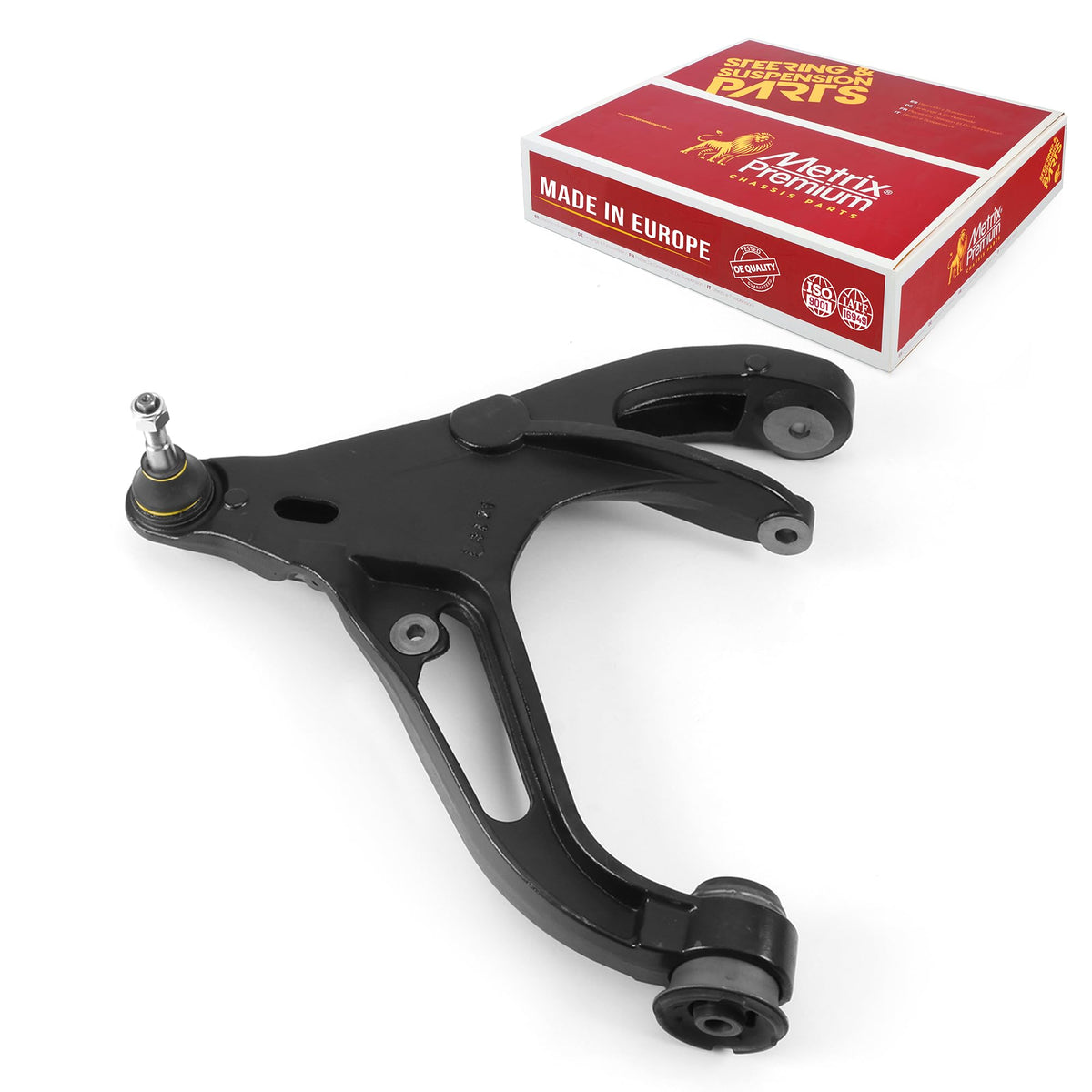 Metrix Premium Chassis Parts - Front Left Lower Control Arm W Ball Joint & Bushing Assembly Fits 2002-2005 Dodge Ram 1500 4Wd, R