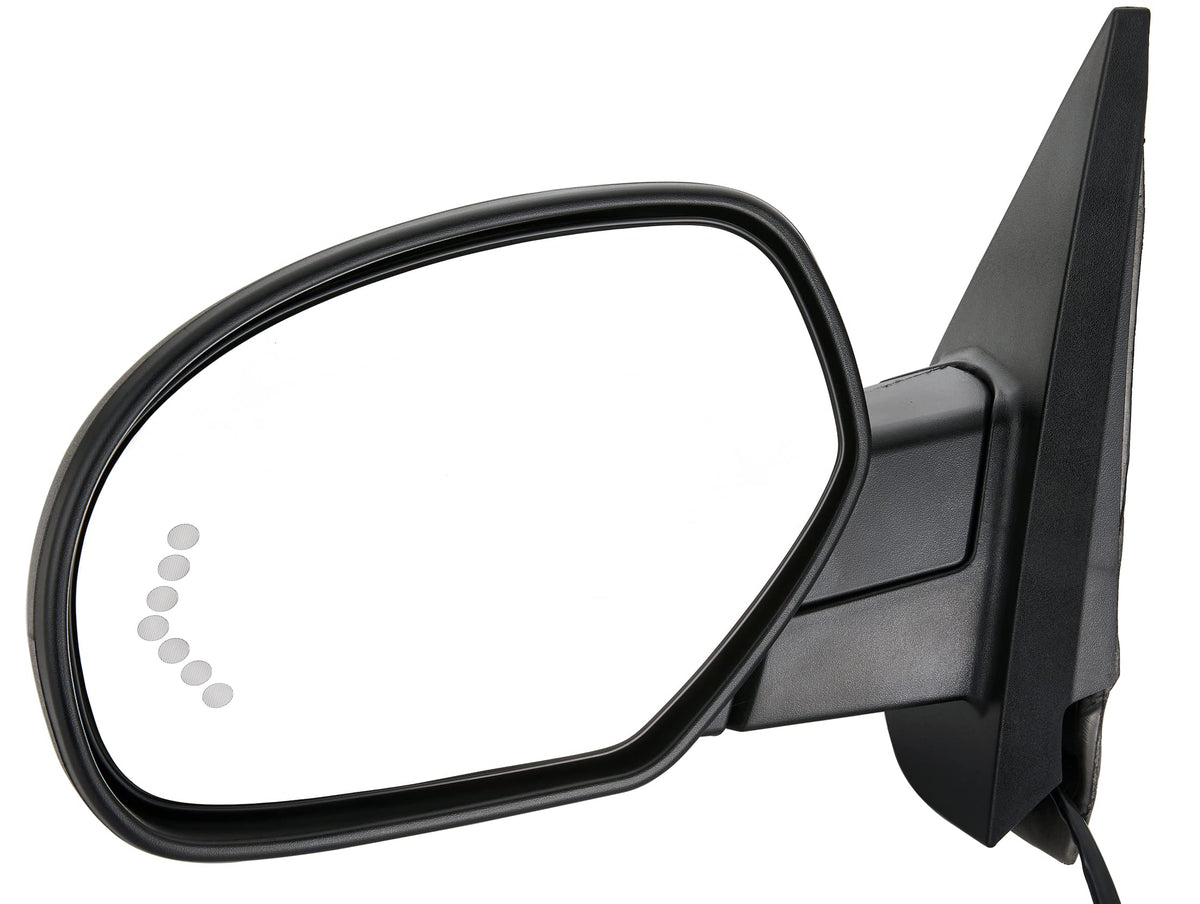 Zaposts Side View Mirror Fit For 07-13 Chevy Silverado 1500 2500 Hd 3500 Hd,Gmc Sierra 1500 2500 Hd,Gmc Yukon/Yukon Xl 1500 Powe