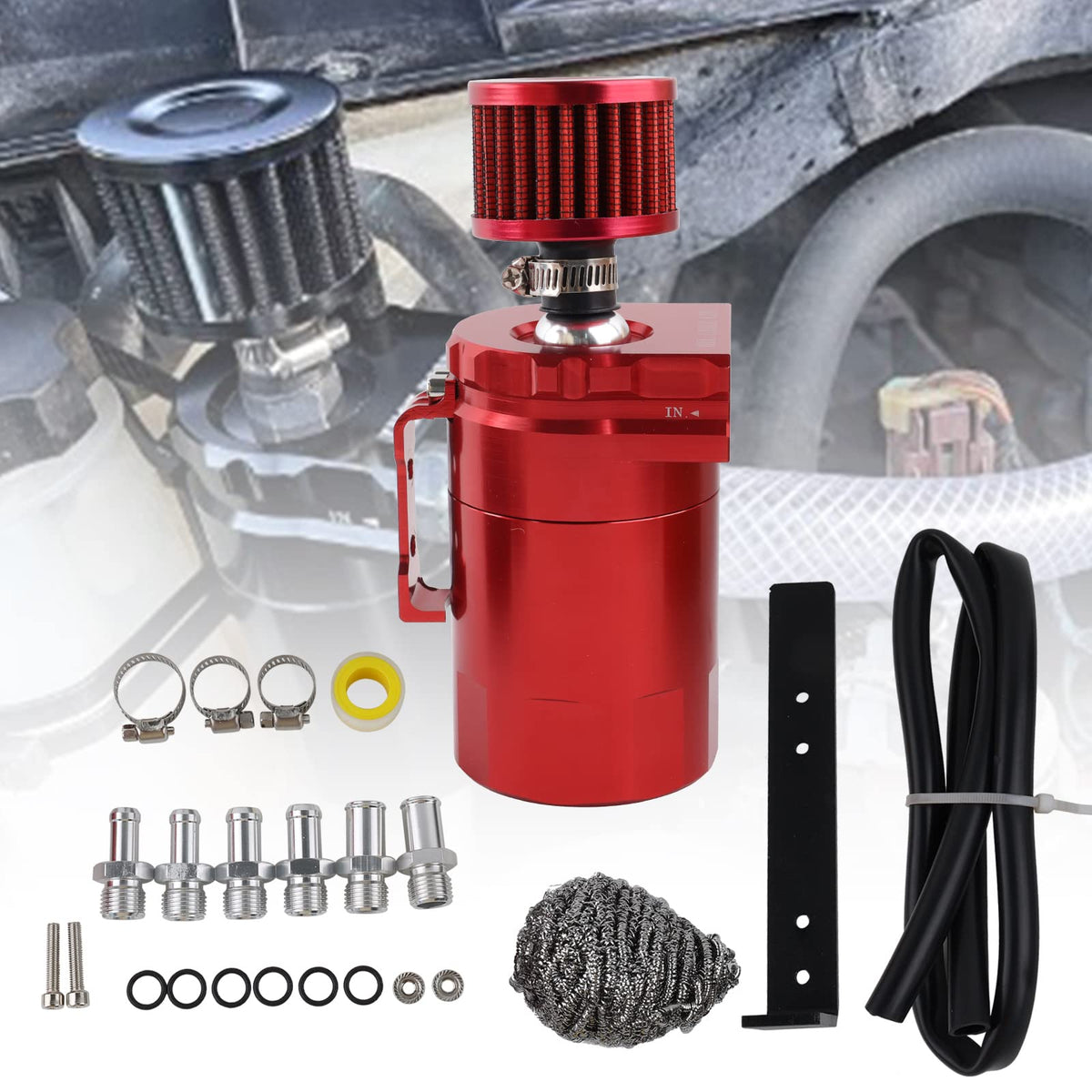 BAGARAATAN Universal Oil Catch Can Tank