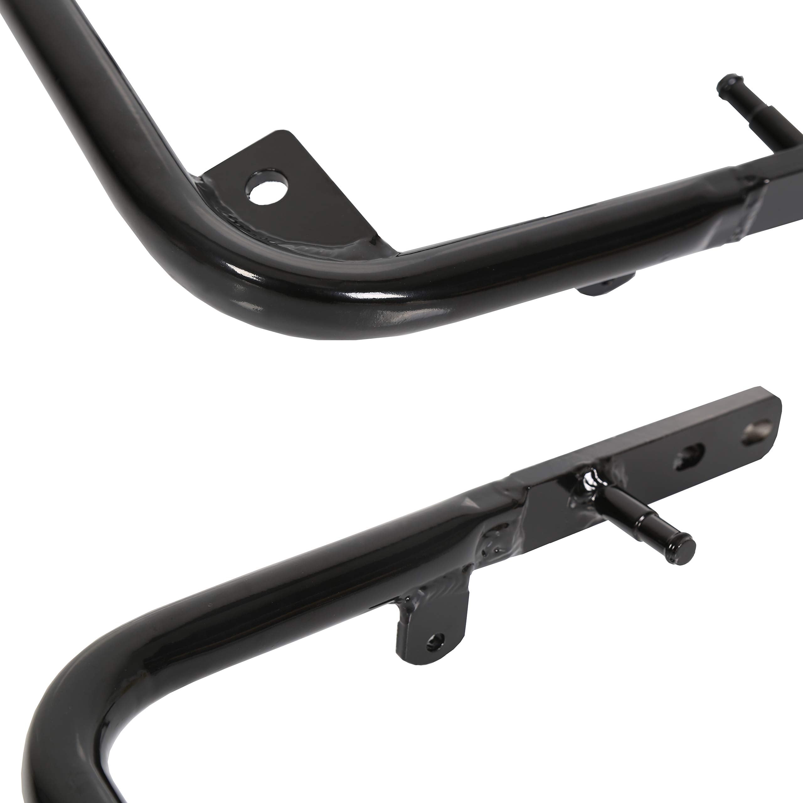 Ecotric Rear Grab Bar Compatible With Yamaha Raptor 700 2006-2020 Yamaha Raptor 700R 2009-2016 Rear Bumper Grab Bar Aluminum