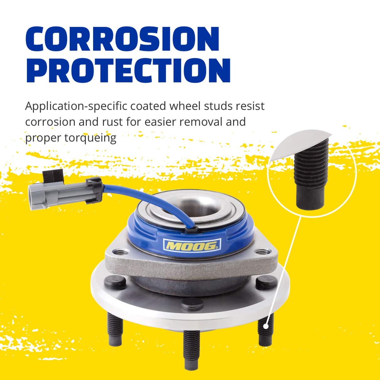 Moog 515006 Wheel Bearing And Hub Assembly For Dodge Ram 1500