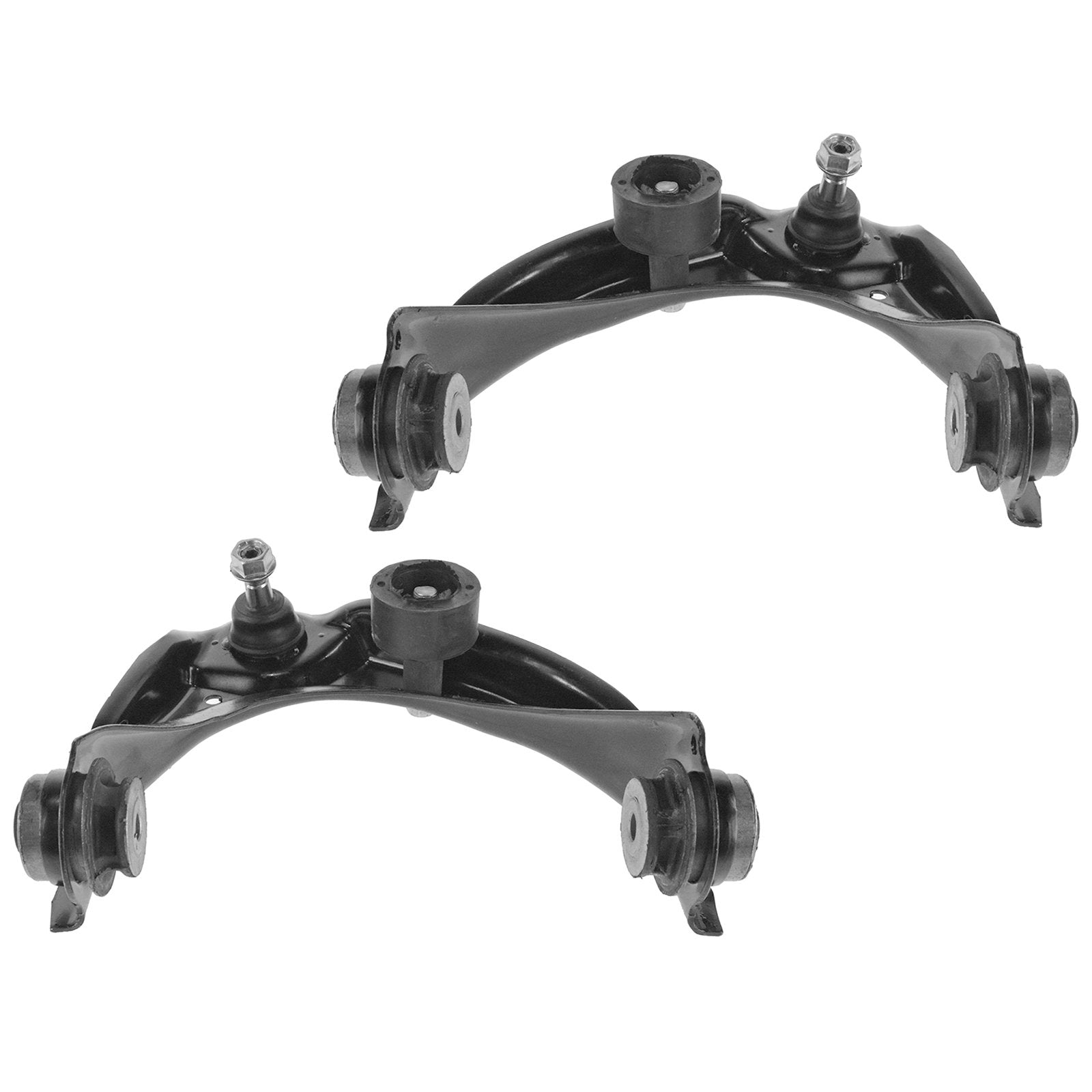 Trq Front Upper Control Arm With Ball Joint Set Compatible With 2006-2012 Ford Fusion 2007-2012 Lincoln Mkz 2006 Zephyr 2003-200