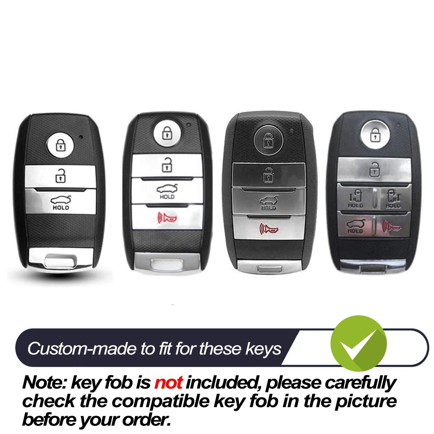 Compatible With Kia Forte Koup Optima Rio Sedona Sorento Soul Ev Sportage Niro Forte5 Pink Tpu Key Fob Cover Case Remote Holder