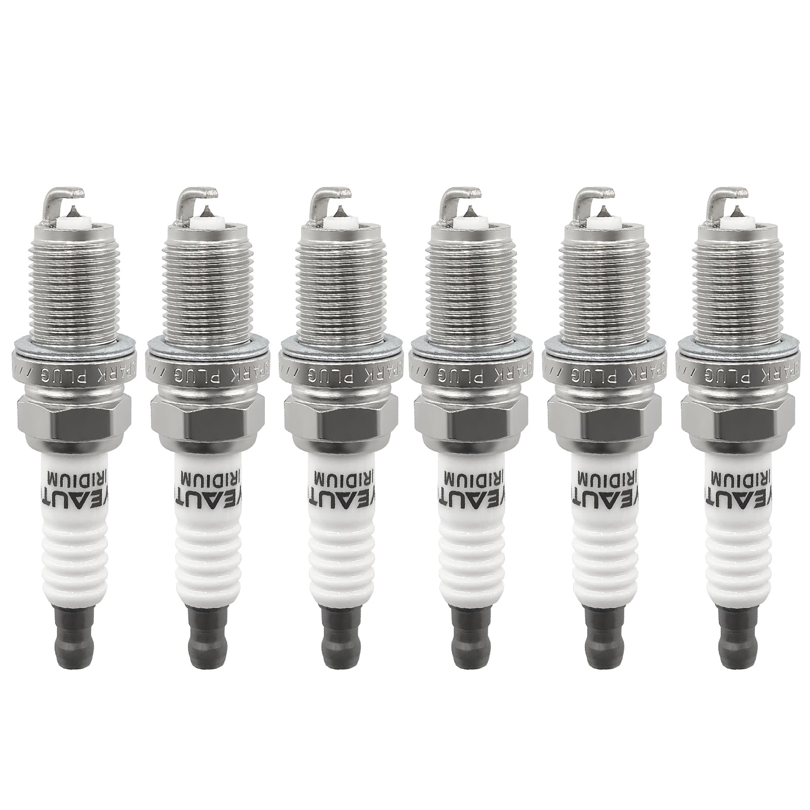 Oyeauto Iridium Spark Plugs 6 Pack Bkr6Eix-11 3764 Fit For Toyota Corolla Camry Sienna Audi A4 A5 A6 Quattro Honda Civic Nissan