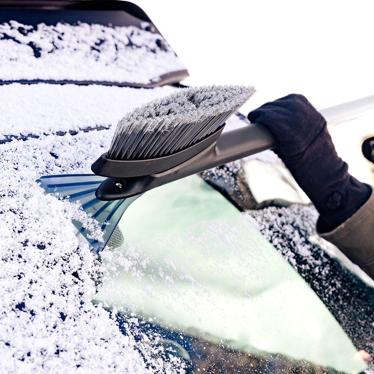 Oxo Good Grips Extendable Twister Snow Brush With Ice Scraper