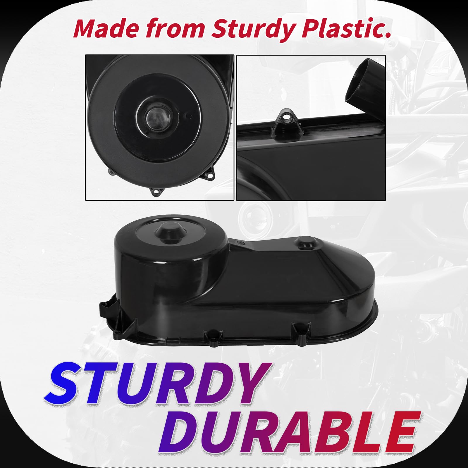 Hecasa Clutch Cover Compatible With 1994-2003 Polaris Sportsman Xplorer Trail-Blazer Scrambler Replace For 5433542