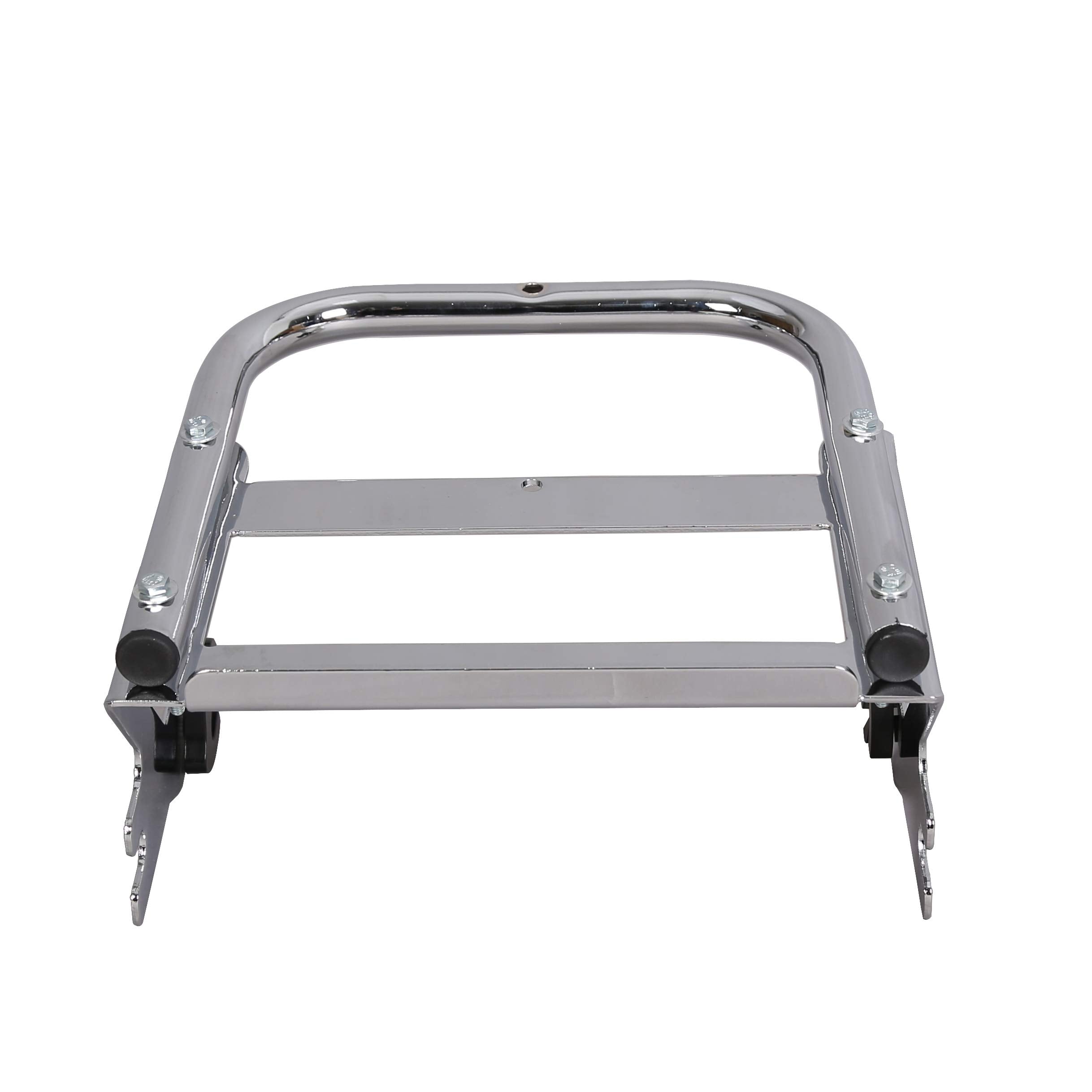 Ego Bike Detachable Two-Up Tour Pack Mounting Luggage Rack Compatible With 1997-2008 Harley Touring Electra Glide Road King Road