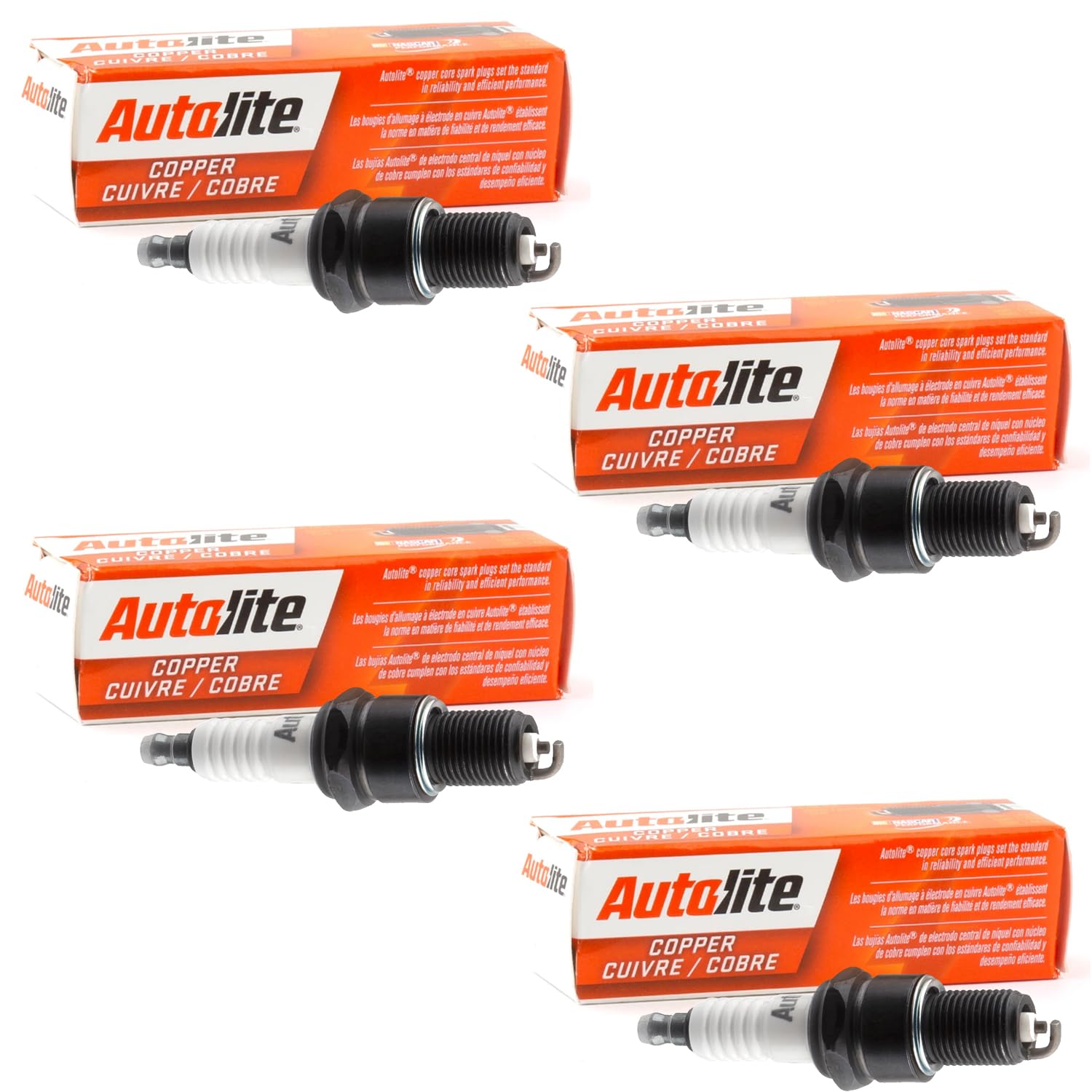 Autolite 3924 Spark Plug Copper Core (4 Pack)4