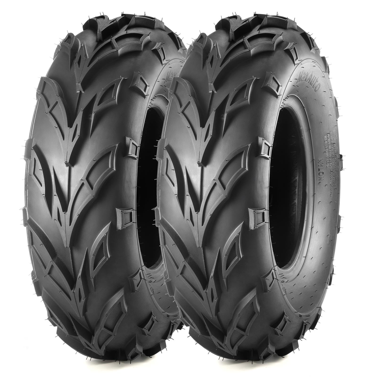 Maxauto 22X7-10 Sport Atv Tires 22X7X10 Quad Tires,6 Pr Tubeless All Terrain Utv Tire, 2 Pack