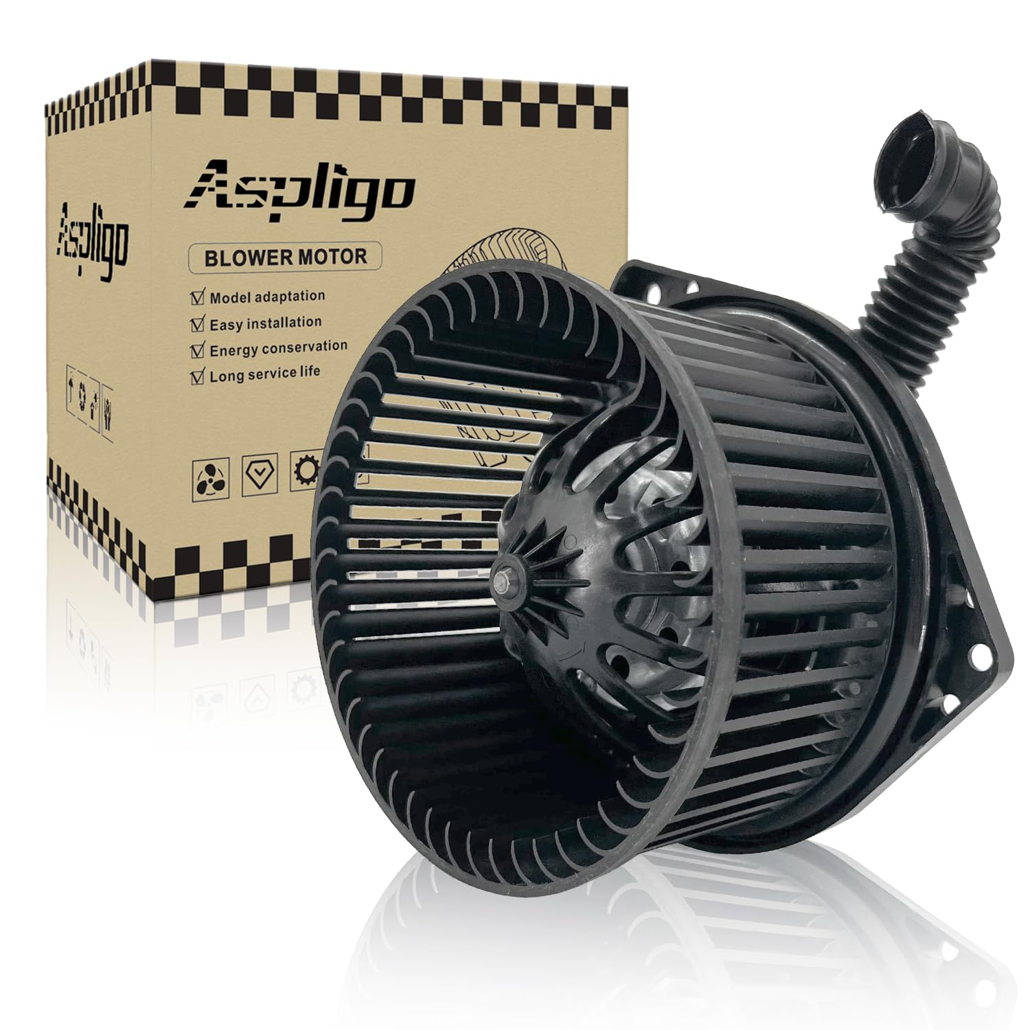 Aspligo 700046 Ac Heater Blower Motor Fan Assembly Fit For Nissan Frontier 2000-2004, Sentra 2000-2004, Xterra 2000-2004, For Su