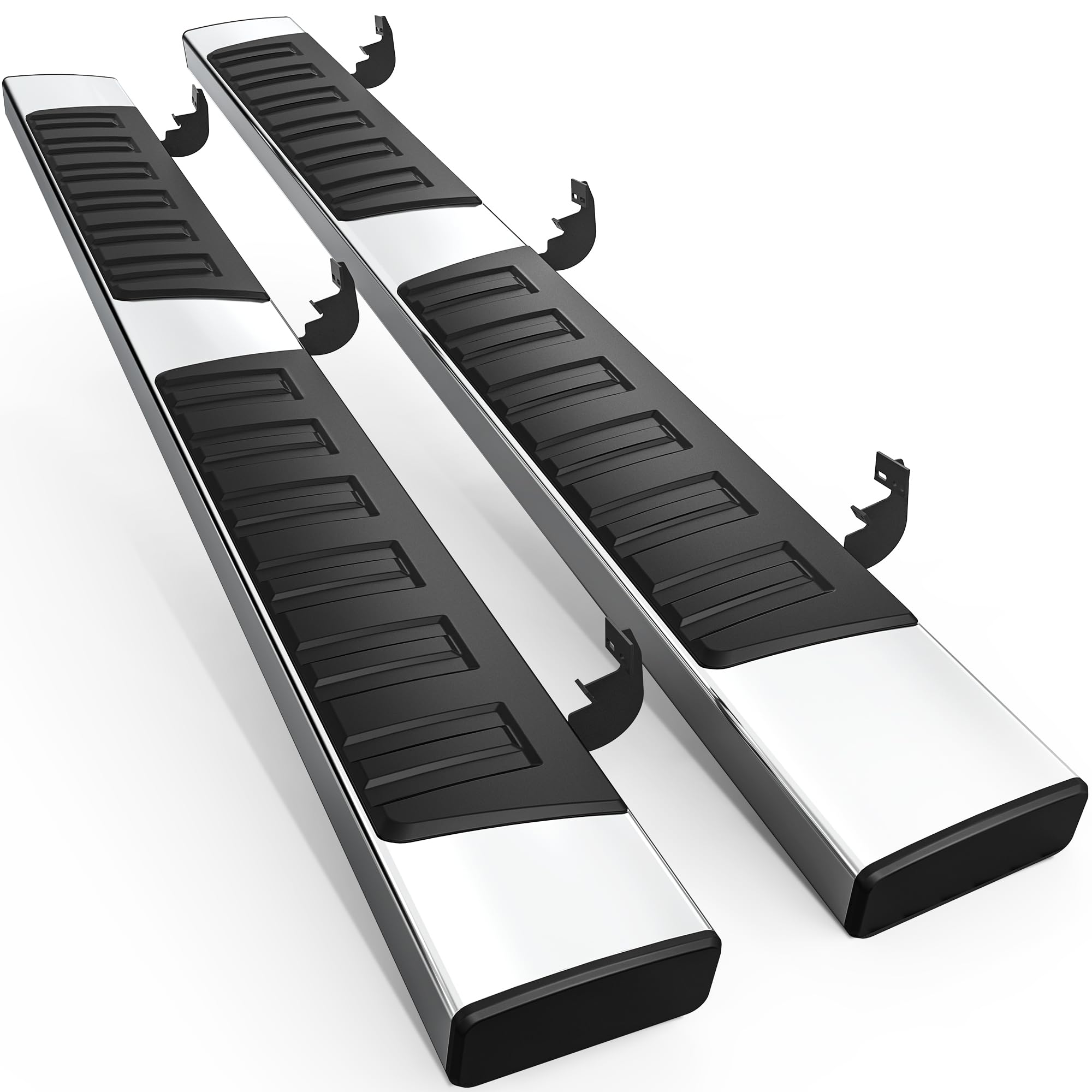 AUTOSAVER88 Running Boards Compatible with 2009-2018 Dodge Ram 1500 Quad Cab, 2019-2024 Ram 1500 Classic, 6 inches Side Step Ner