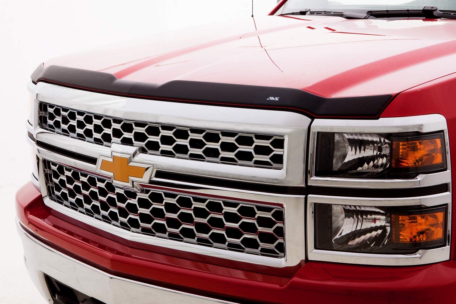 Auto Ventshade [Avs] Aeroskin / Hood Protector | Fits 2007 - 2013 Chevrolet Silverado 1500, 1 Pc. | Matte Black - 377002
