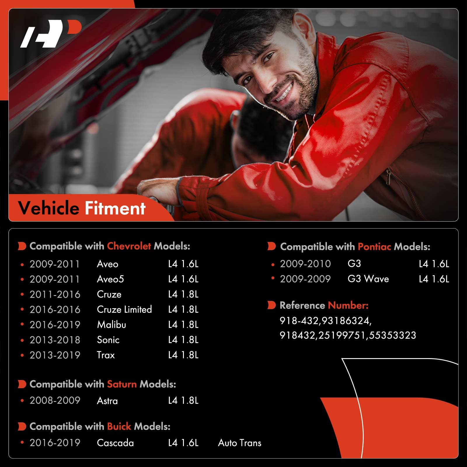 A-Premium Engine Oil Cooler and Oil Filter Assembly Adapter w/Gaskets w/Cap Compatible with Chevy, Pontiac, Saturn Vehicles - 1.