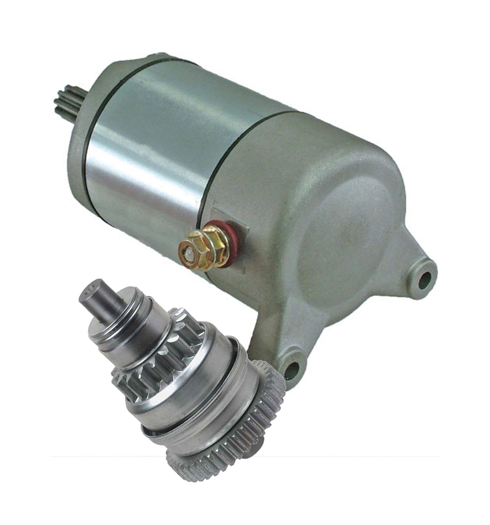 PROCOMPANY Starter and Drive Bendix Replaces for Polaris Sportsman 500 HO 2001-2013 499cc