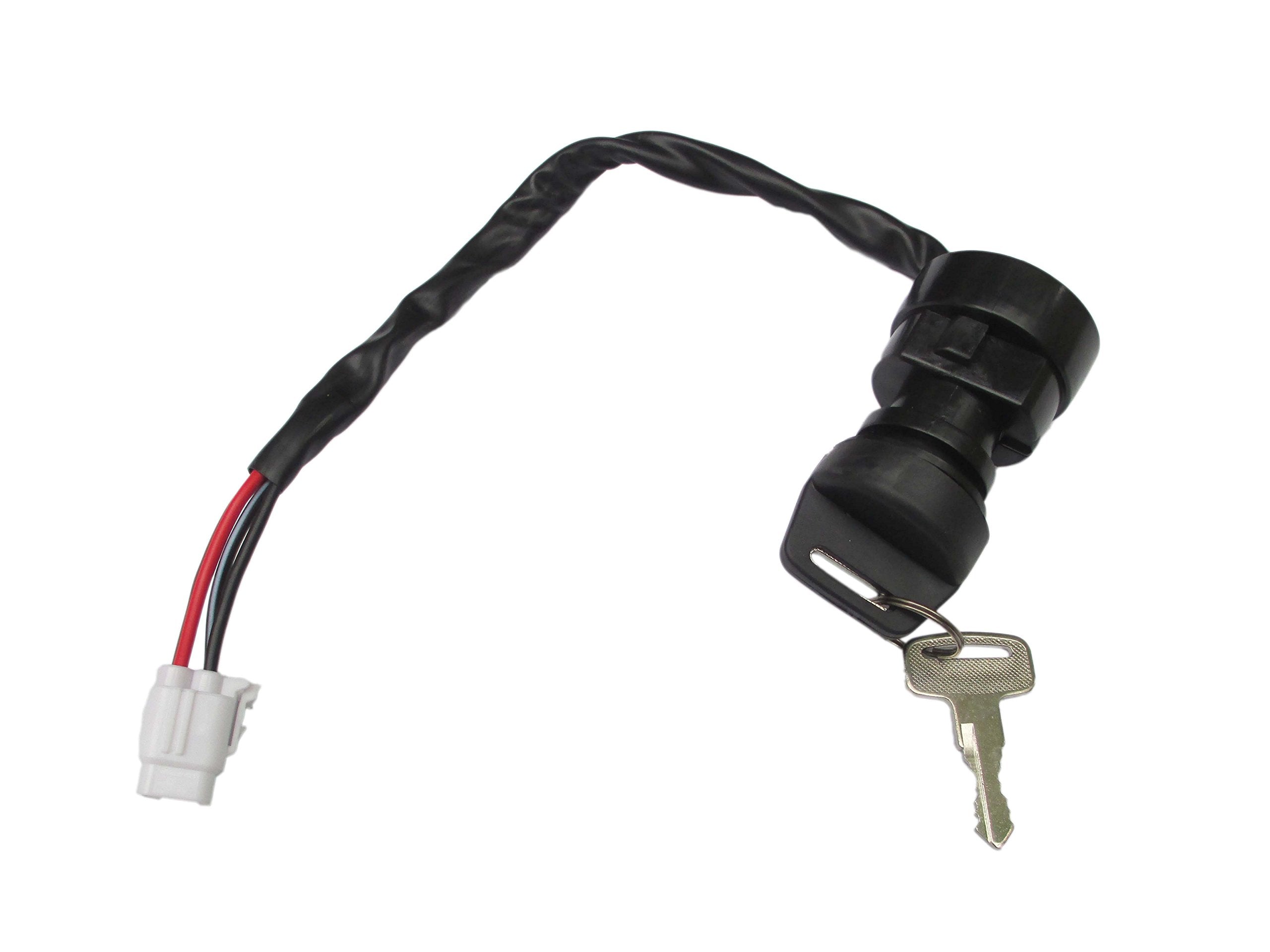 Ignition Key Switch For Yamaha Kodiak 400 Yfm400 2X4 4X4 2003-2006
