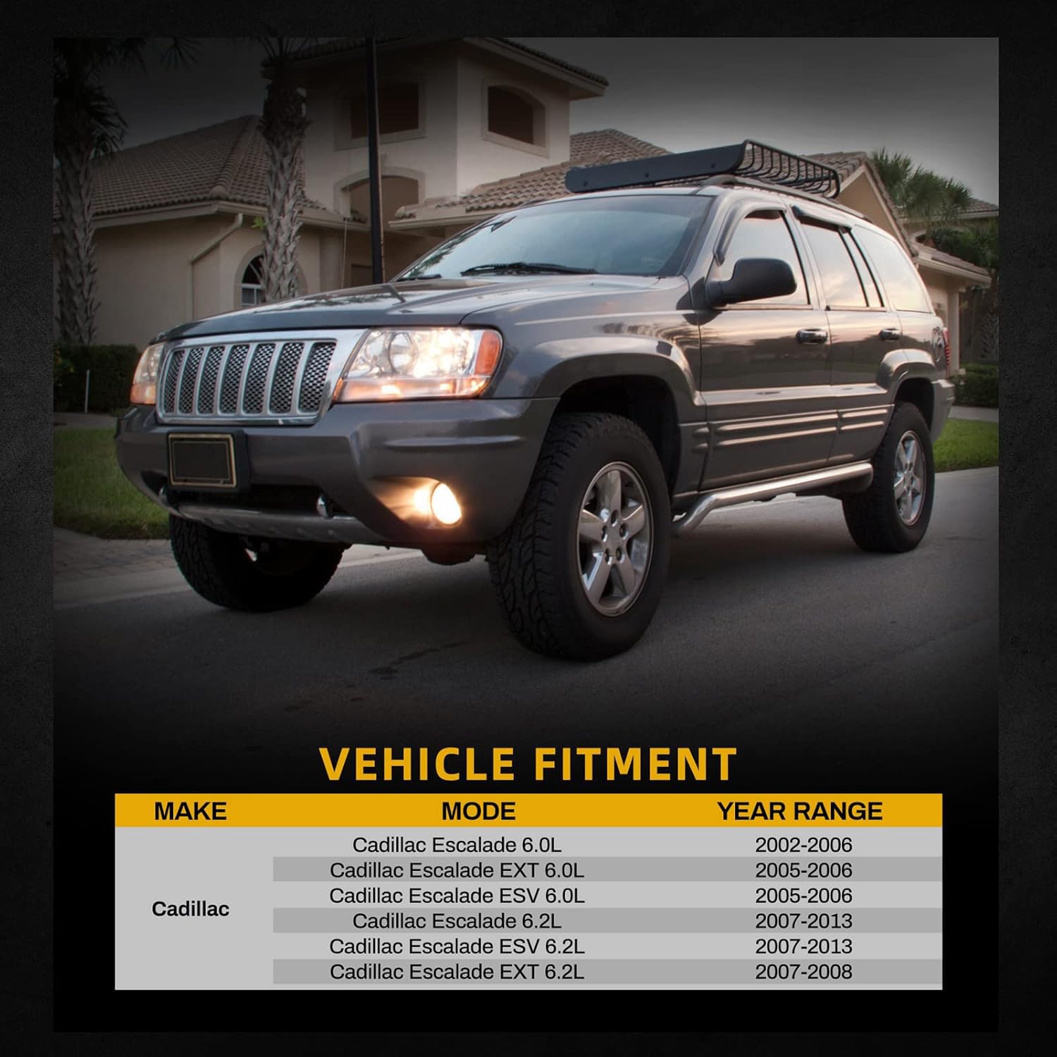 Dwvo 34 Inch Core Radiator Compatible With Chevy Silverado Suburban Tahoe Cadillac Avalanche Escalade Gmc Yukon Sierra Hummer H2