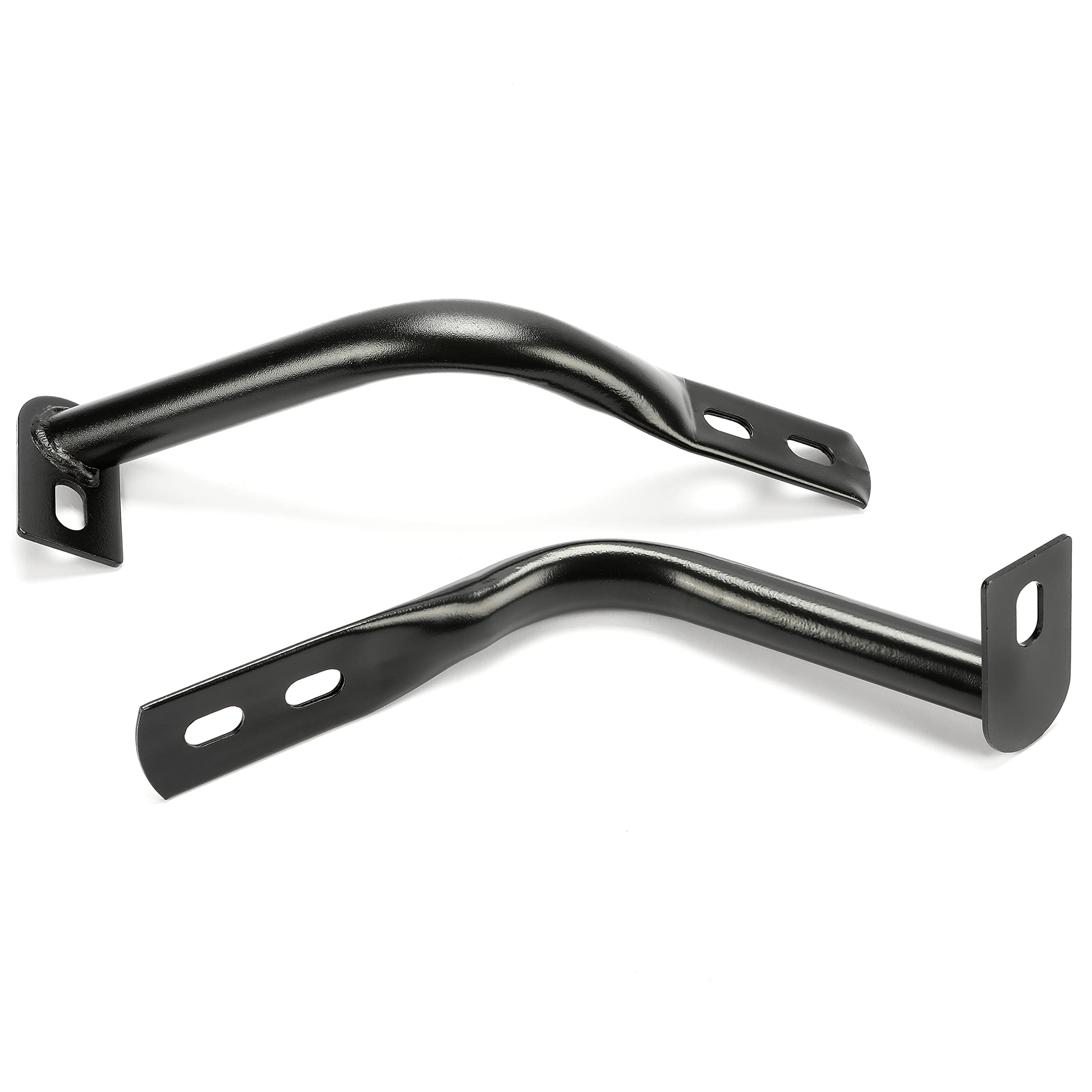 KUAFU Front LH & RH Bumper Bracket Compatible with 2003-2007 Chevy Silverado 1500 Avalanche & 2003-2007 GMC Sierra 1500 Replacem