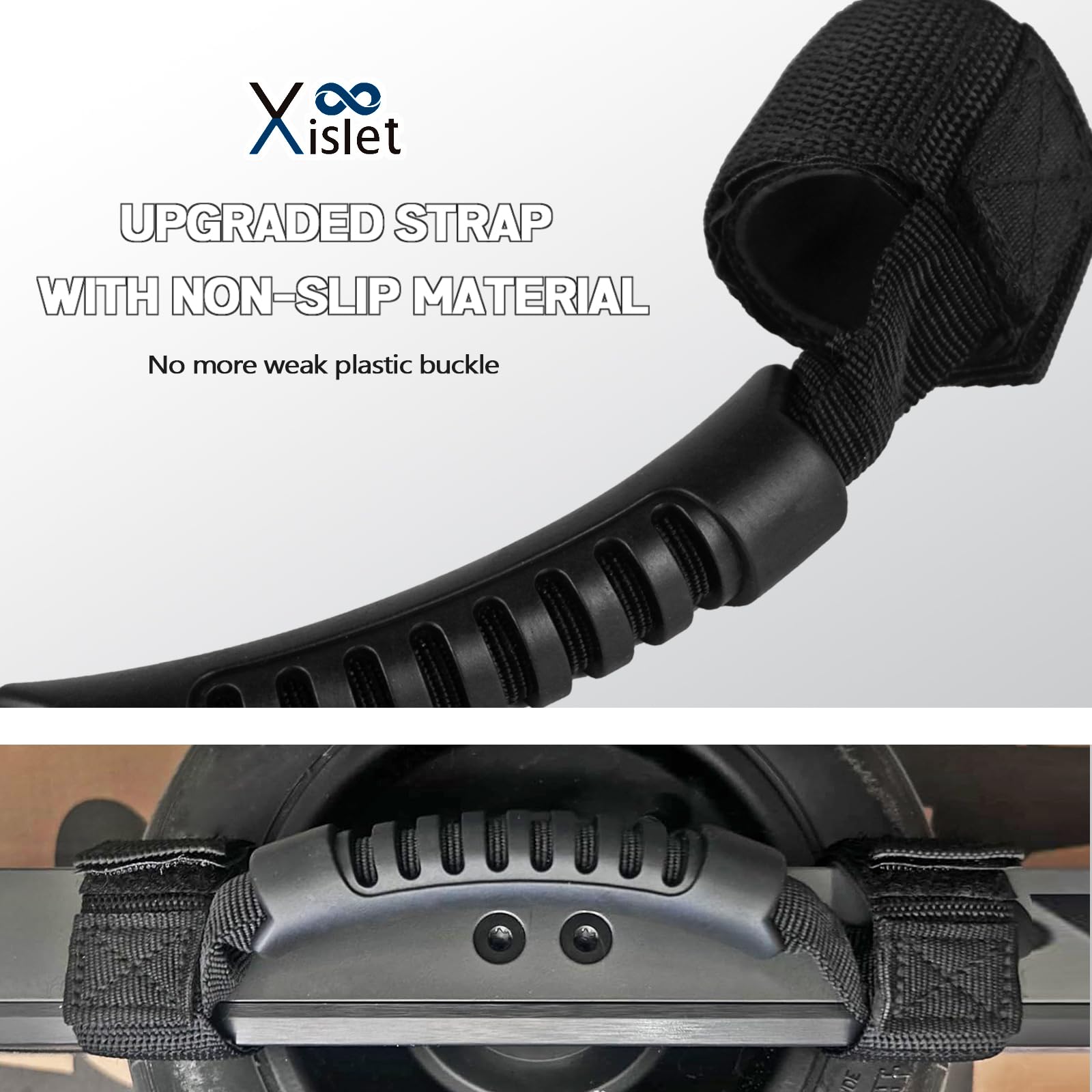 Xislet 2 Pack Onewheel Handle Grab Handle Compatible with UTV Polaris RZR General Can Am Maverick Replace 2858185 Universal Fits