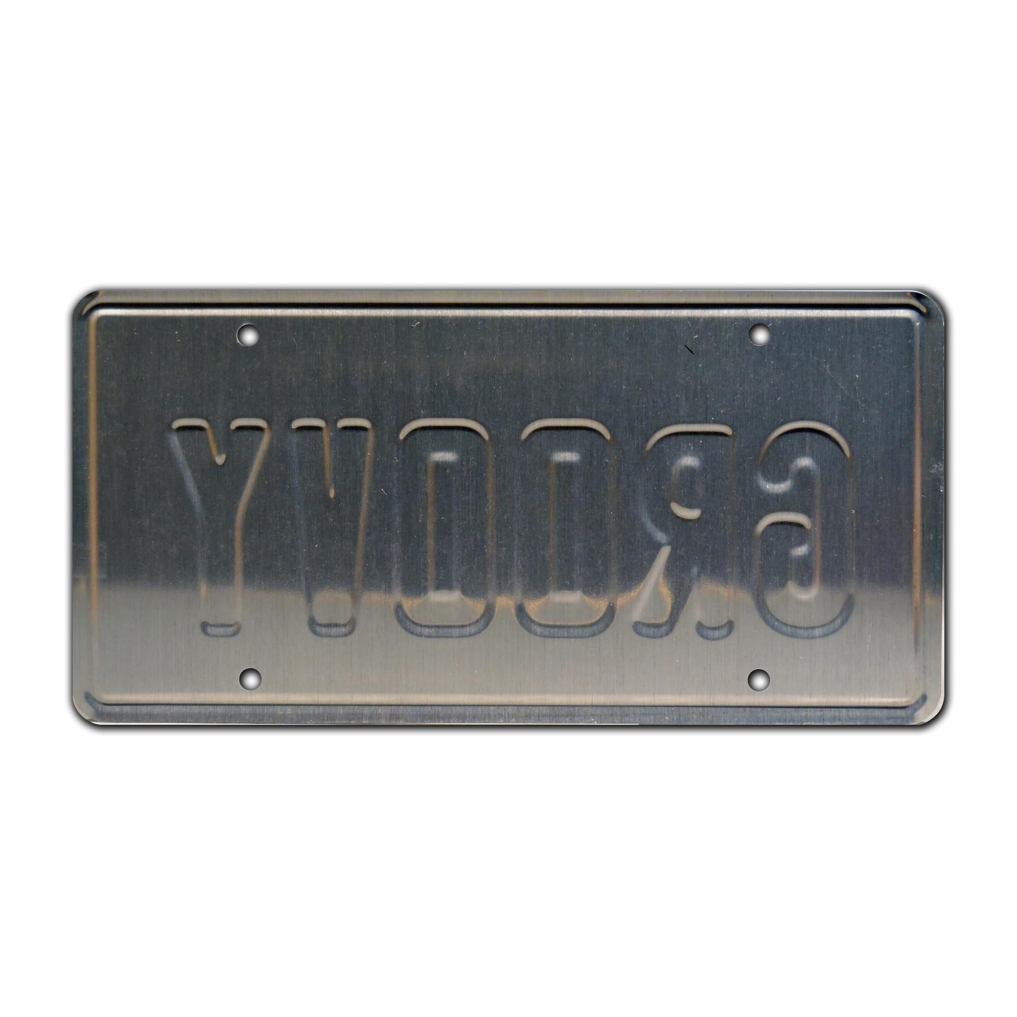 Celebrity Machines Ash Vs Evil Dead | Groovy | Metal Stamped License Plate