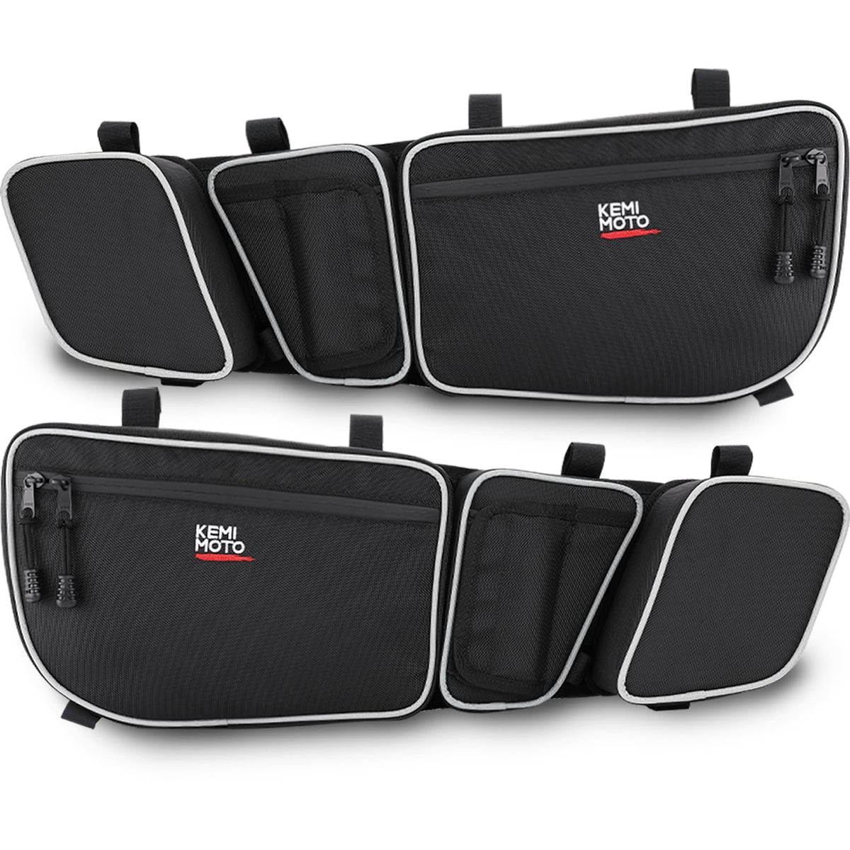Kemimoto X3 Front Door Bags Compatible with Can am Maverick X3 MAX Turbo R X DS Turbo X RS Turbo R 2017 2018 2019 2020 2021 2022