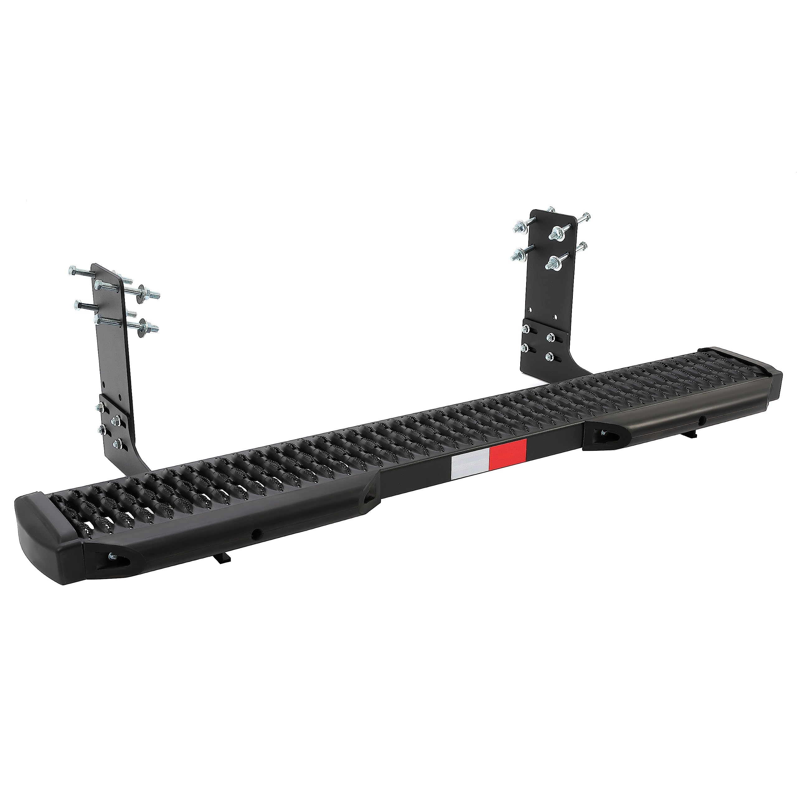 HECASA 7'' Rear Step Compatible with 2007-2023 Mercedes-Benz Sprinter 1500 2500 3500 3500XD 4500 W/Bumpers Black Powder Coated S