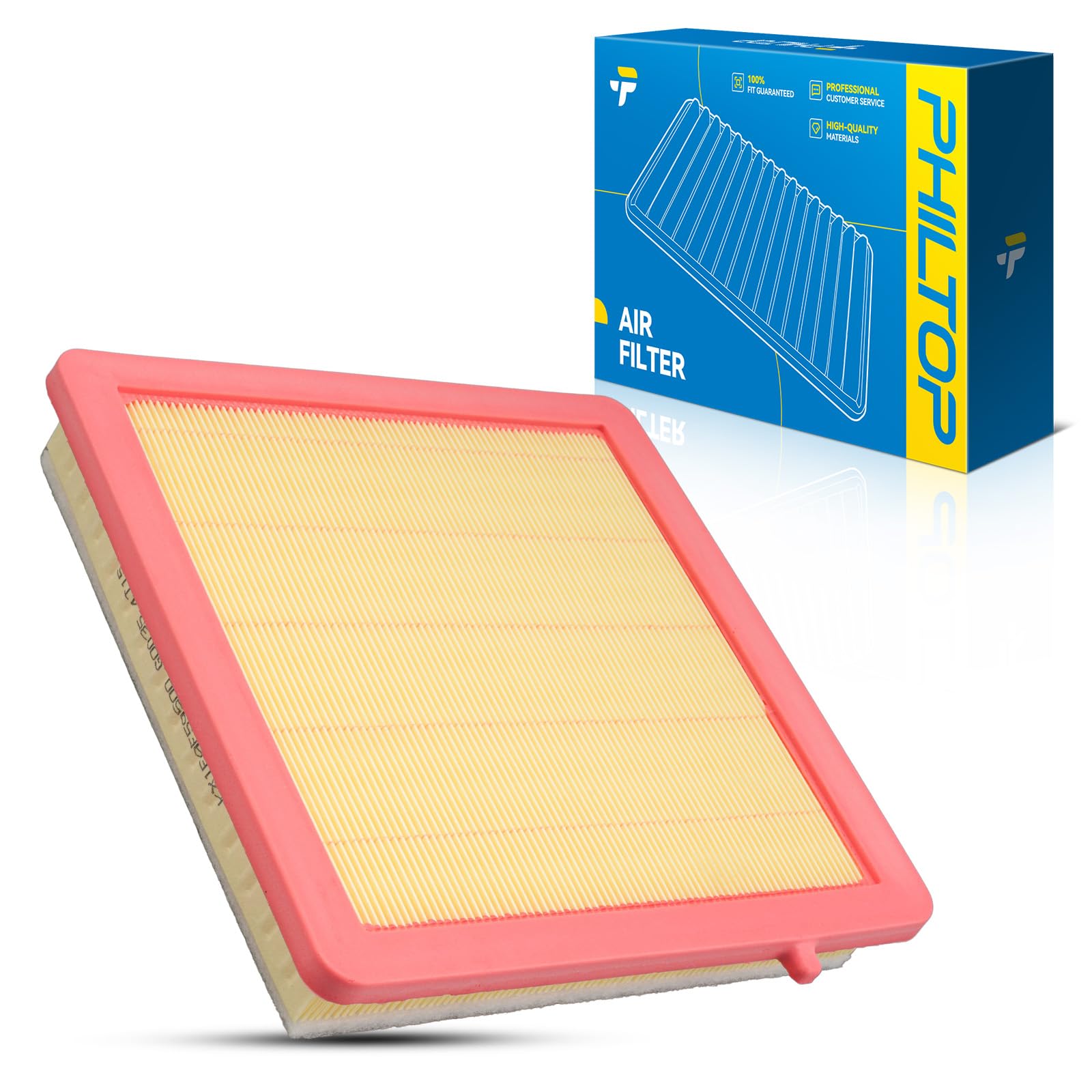 PHILTOP Engine air filter CA12064 Replacement for Buick Envision 2016 2017 2018 2019 2020, Flexible Panel