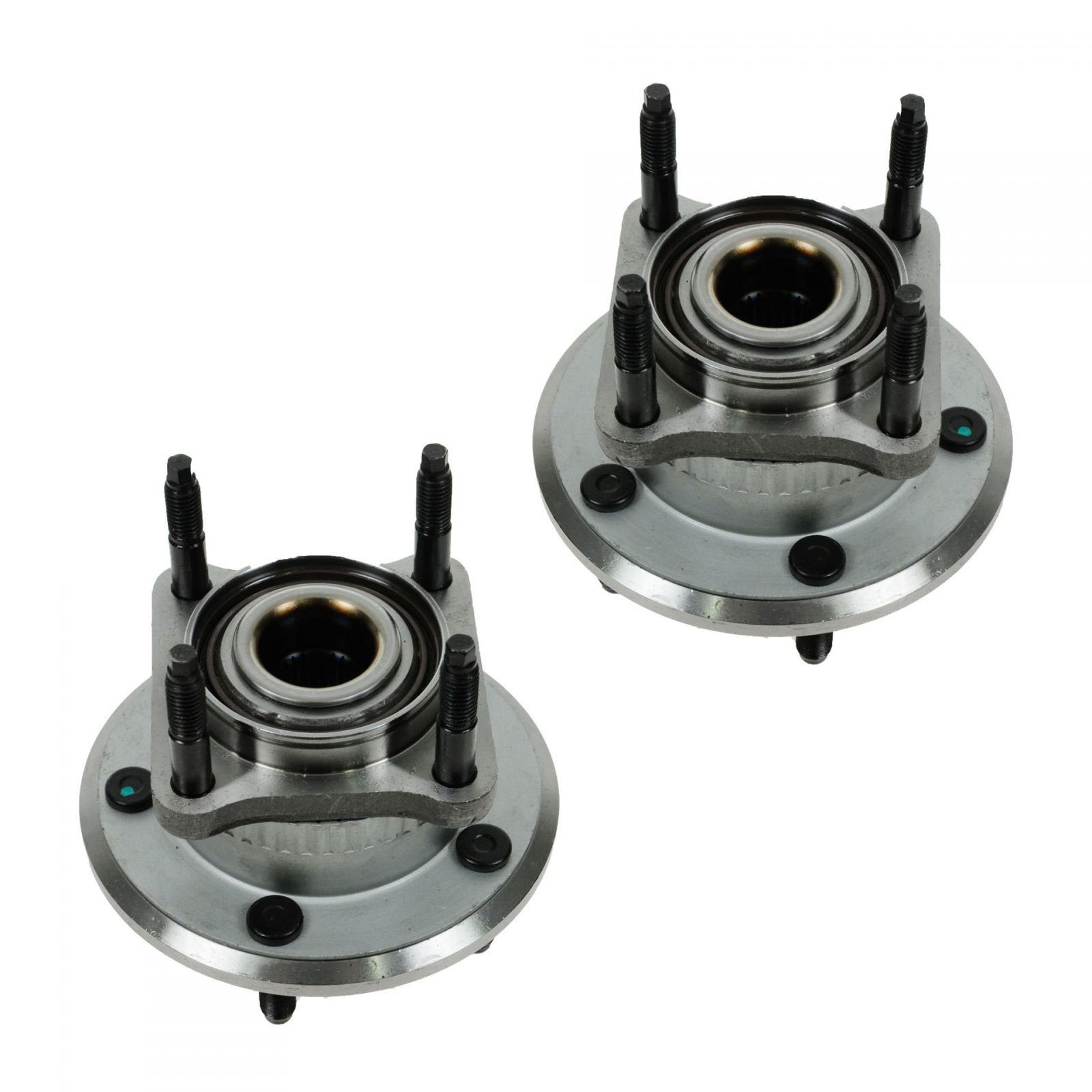 Trq Rear Wheel Hub Bearings Assembly Set Compatible With 2006-2010 Jeep Commander 2005-2010 Grand Cherokee