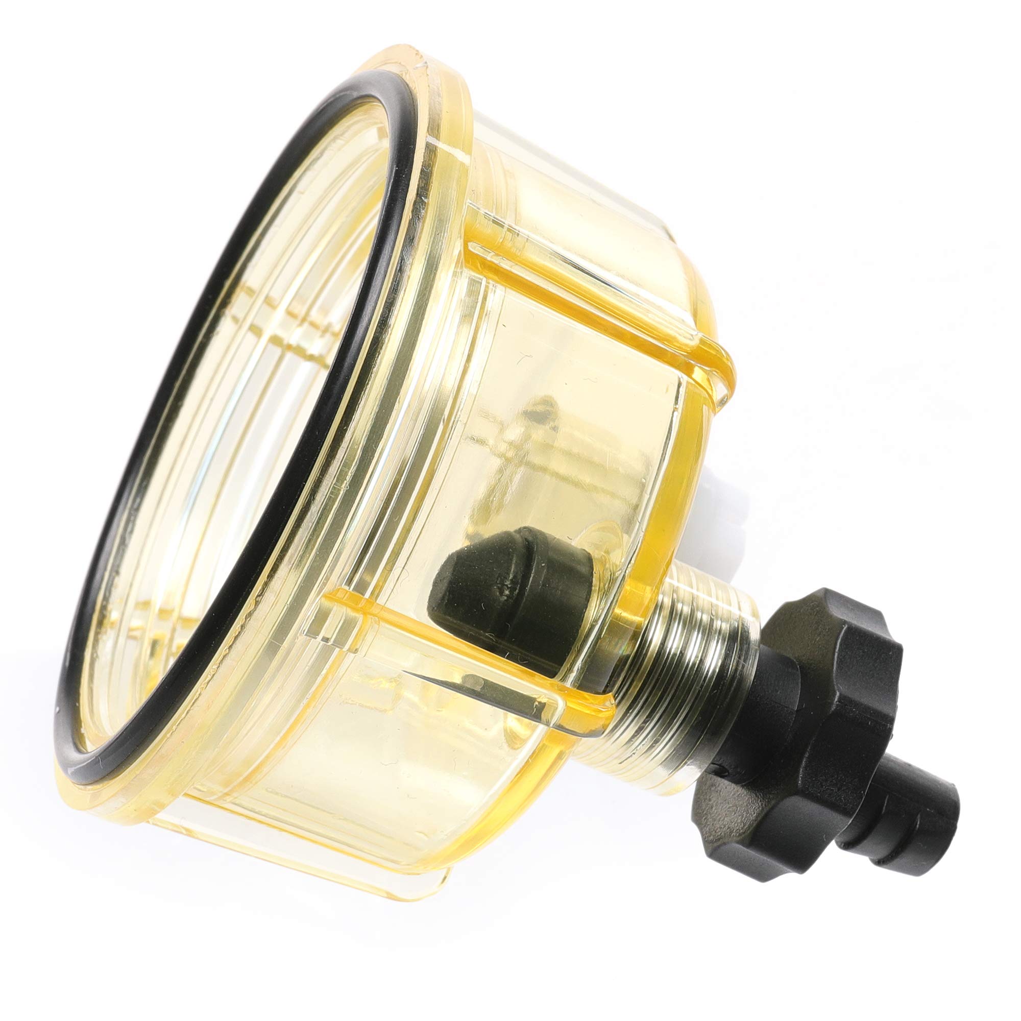 Ifjf R12T Nylon Water Collection Bowl Of Fuel Filter/Water Separator 120At Npt Zg1/4-19 Replacement For Diesel Engine S3240 18-7