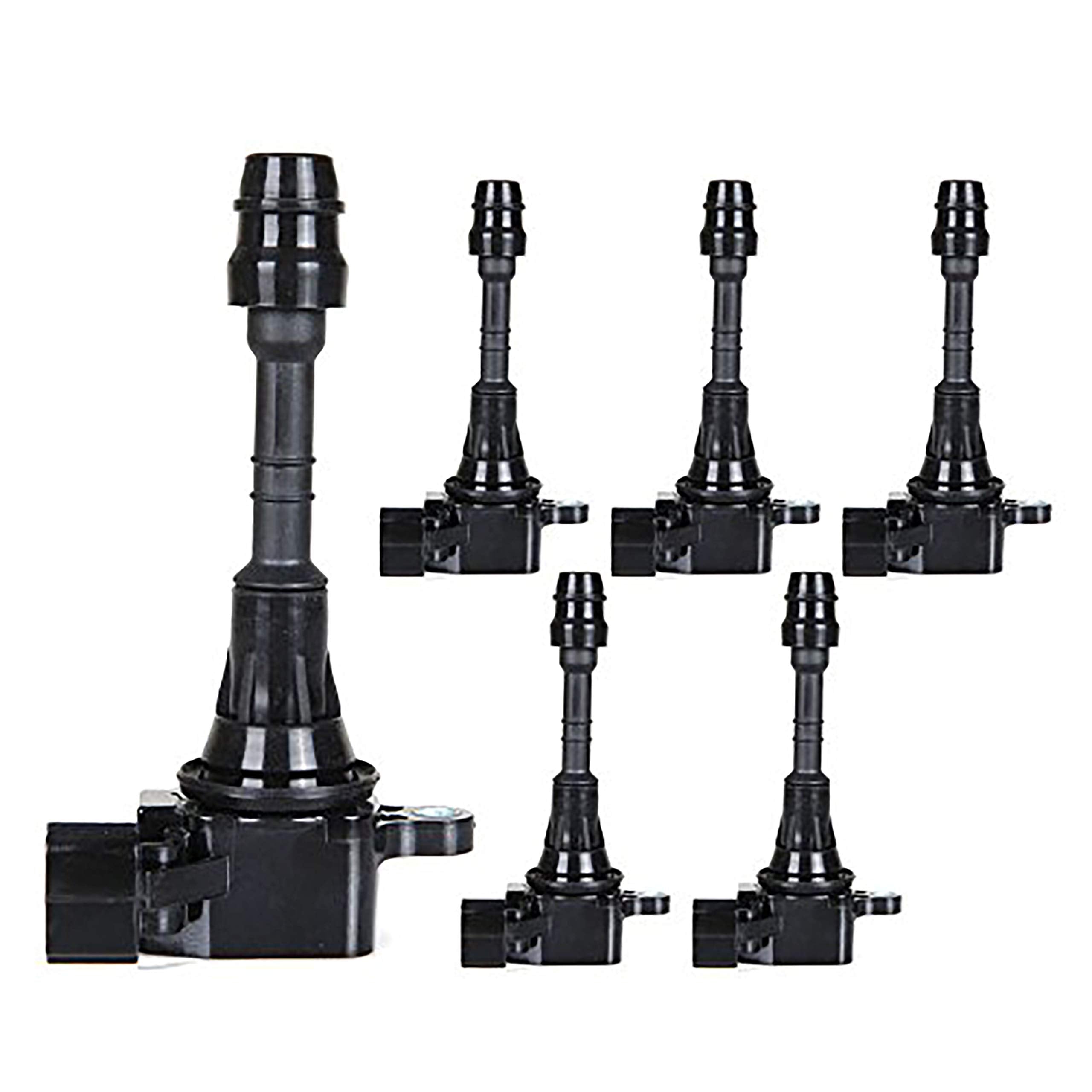 ENA Set of 6 Ignition Coil Pack 2003 2004 2005 2006 2007 2008 2009 Compatible with Nissan Infiniti Altima Frontier Maxima Murano