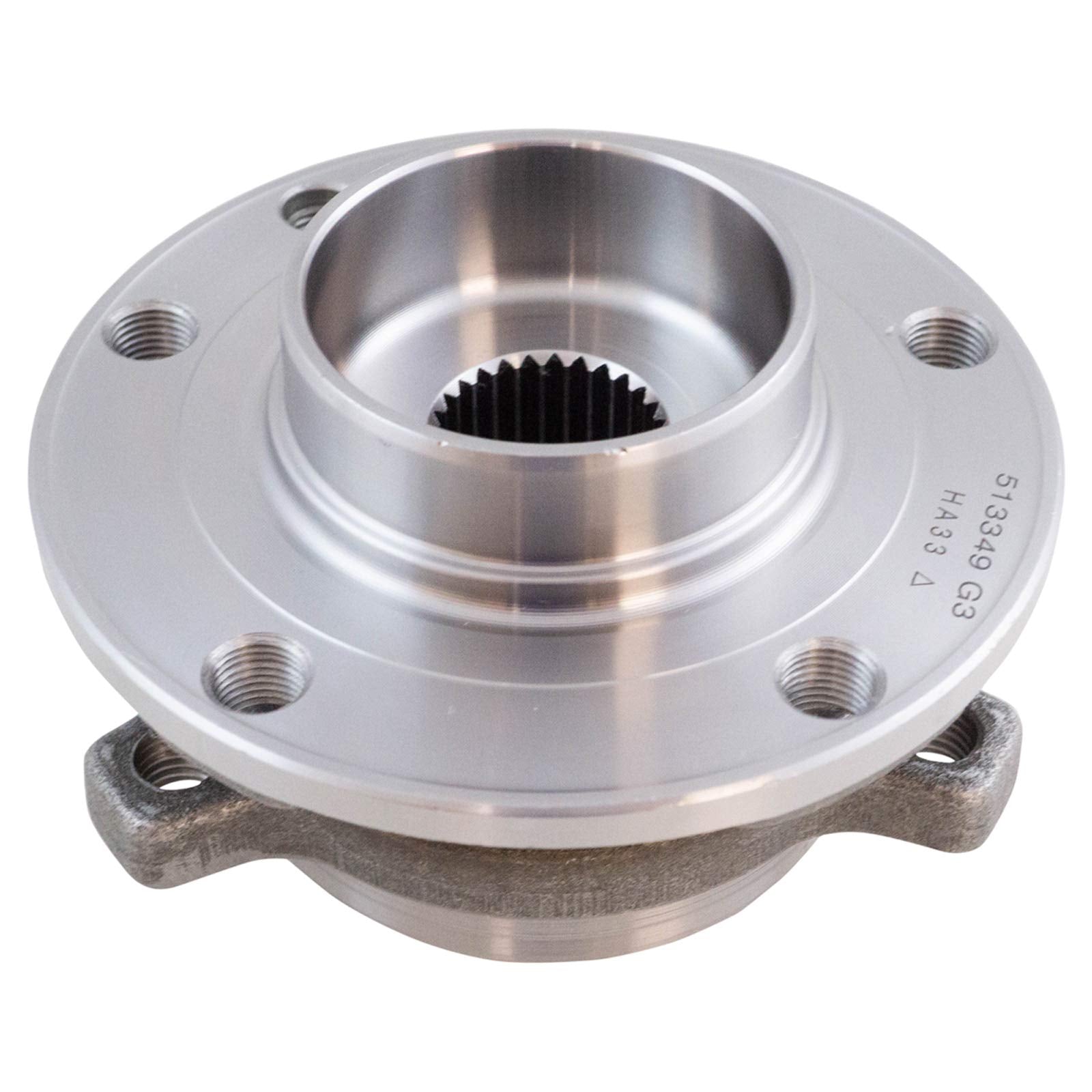 Trq Front Left Right Wheel Hub Bearing Assembly Driver Passenger Side Compatible With 2014-2022 Jeep Cherokee