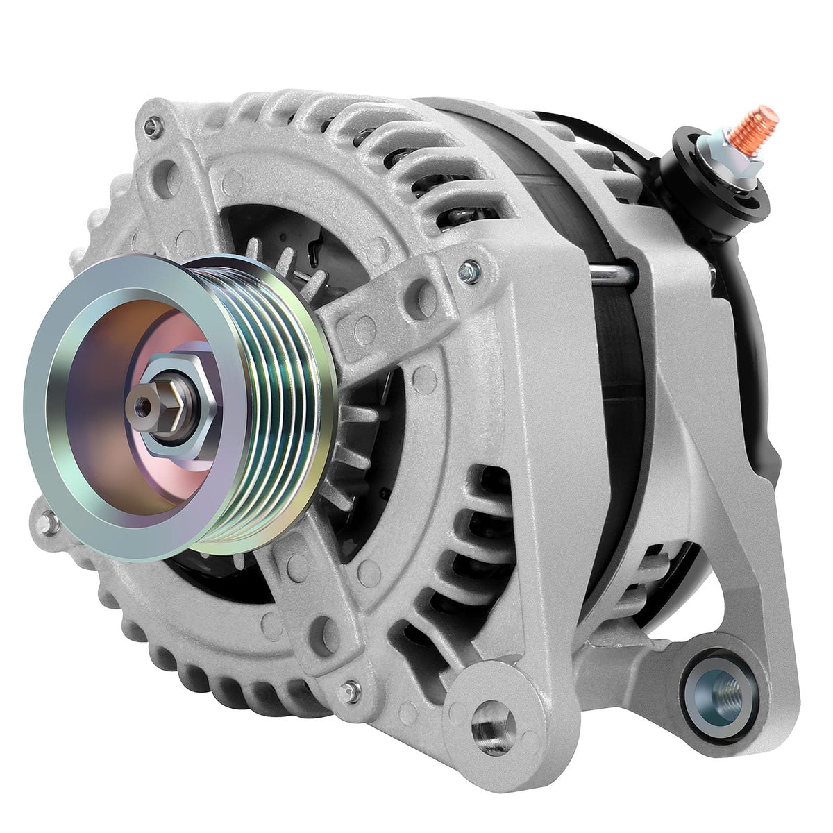 SCITOO Alternator Fit for Jeep Liberty 2010-2012 & for Dodge for Nitro 2011, 3.7L - 12V 140Amp CW S6 Pulley Class, Replace OE 11