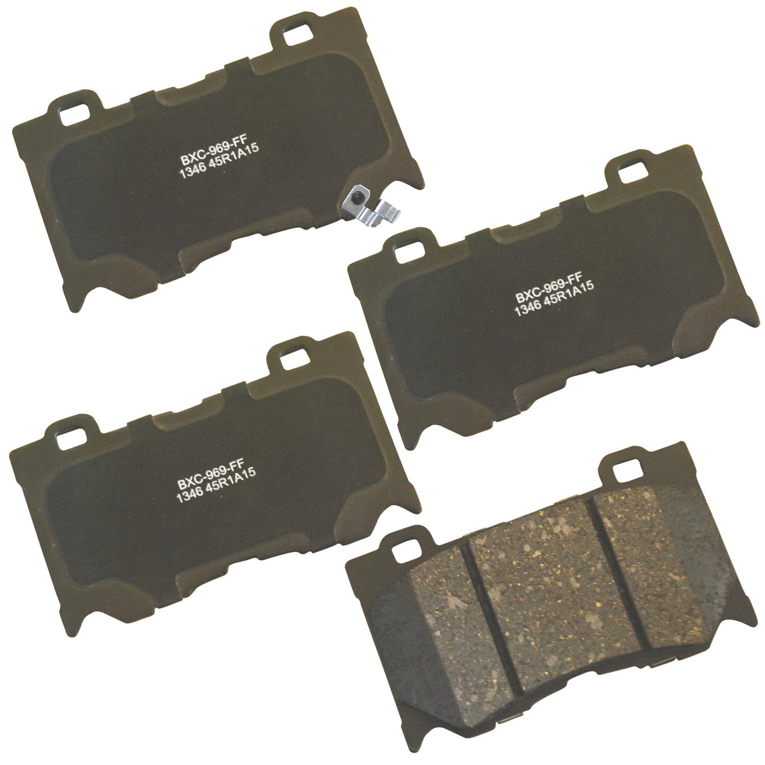Bendix Premium Sbc1346 Ceramic Front Brake Pads For Select Models Infiniti Fx50, G37, M37, M56, Q50, Q60, Q70, Q70L, Qx70, Nissa
