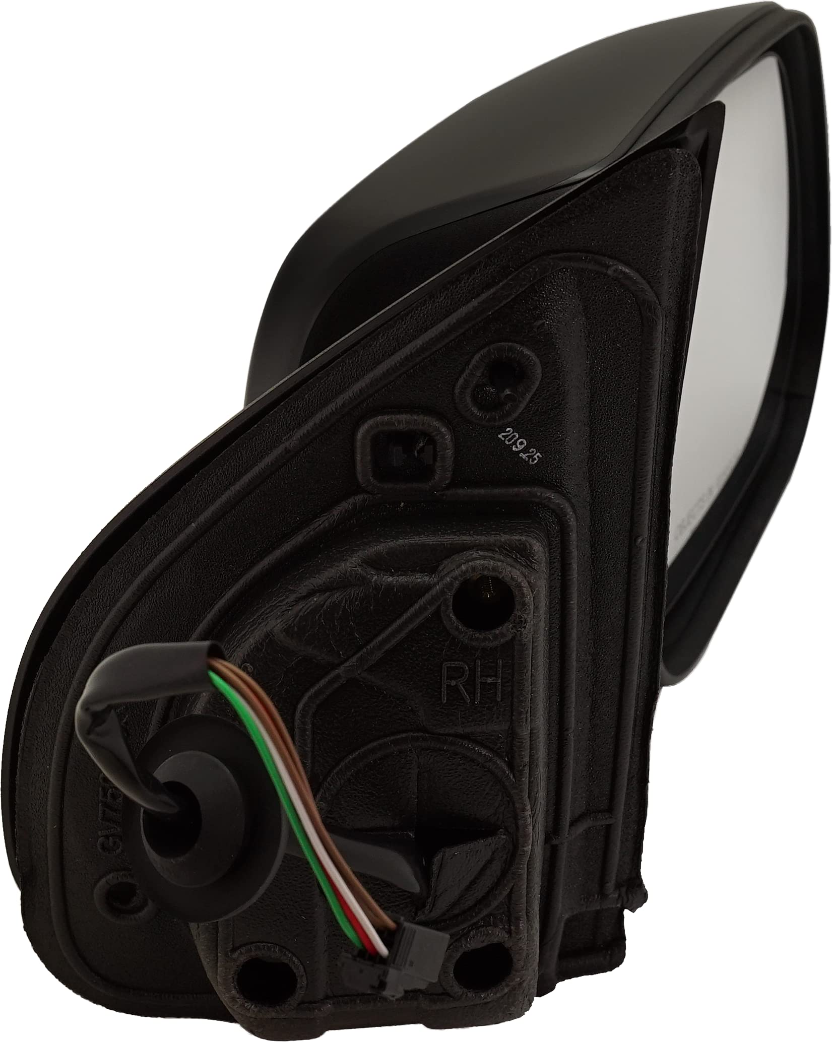 Kool-Vue Passenger Side Mirror Compatible with 2018-2021 Chevrolet Colorado, Fits 2018-2021 GMC Canyon Paintable, Heated, Power